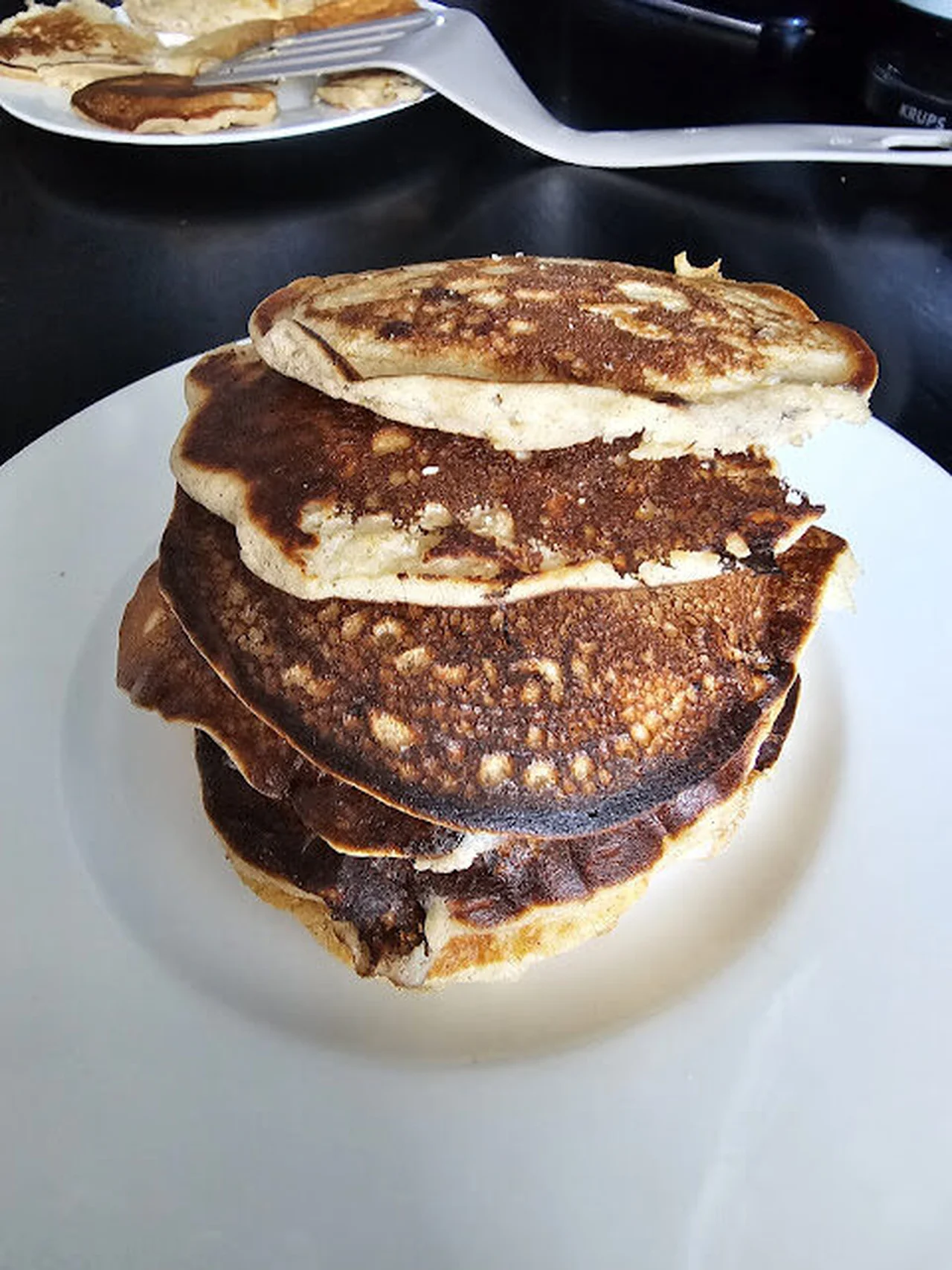 Pancakes au fromage blanc sans gluten