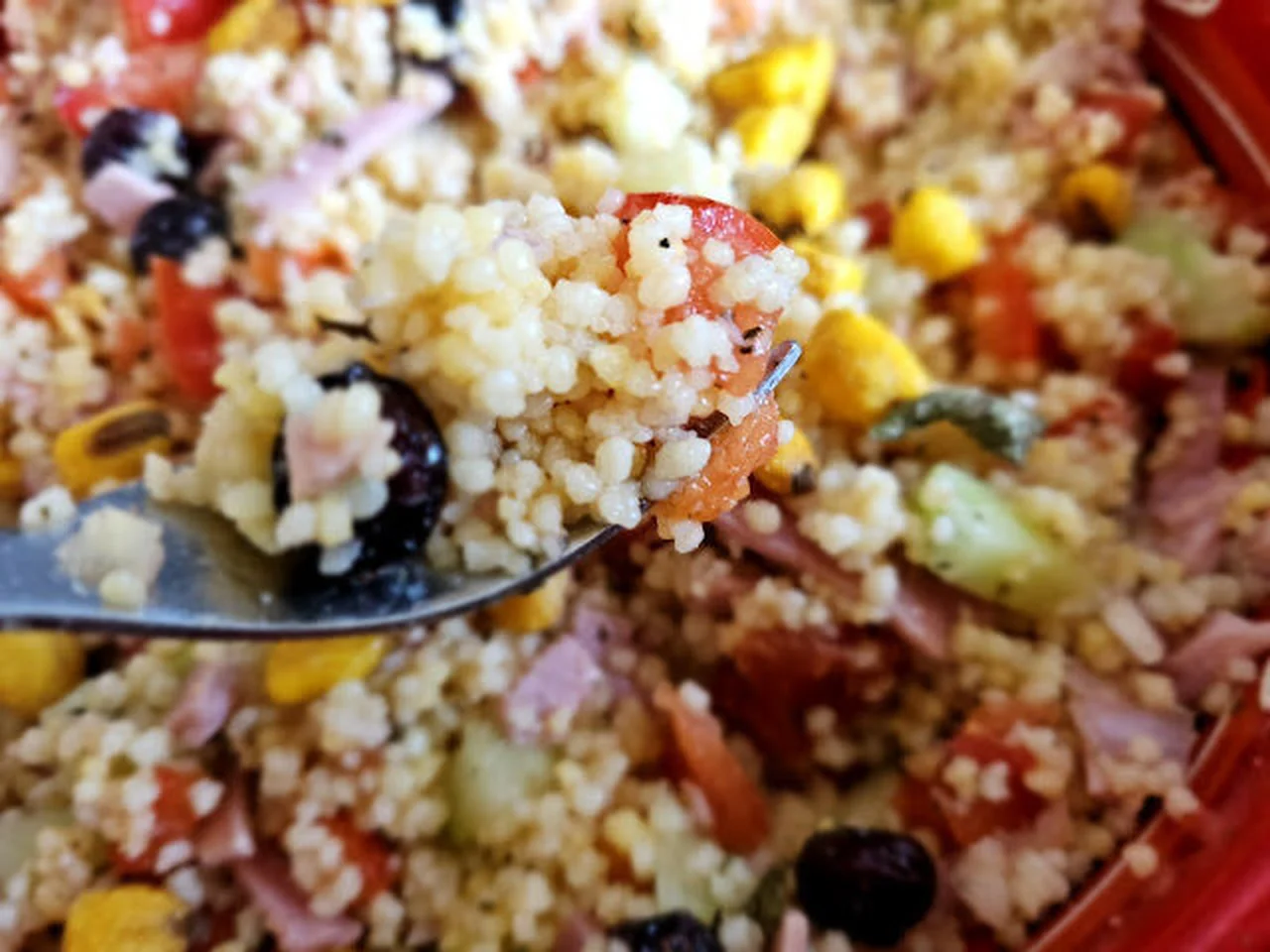 Taboulé d'été aux perles de blé Tipiak