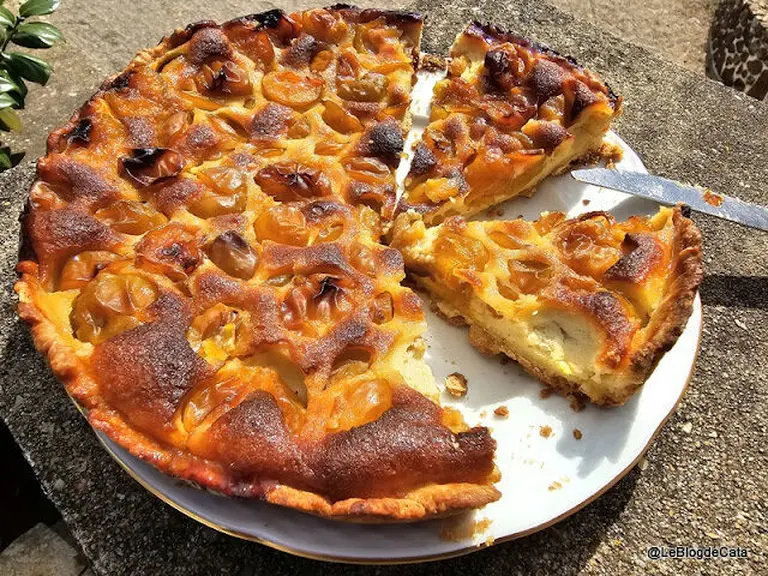 Tarte normande aux mirabelles