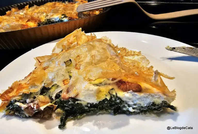 Tourte épinard frais et feta