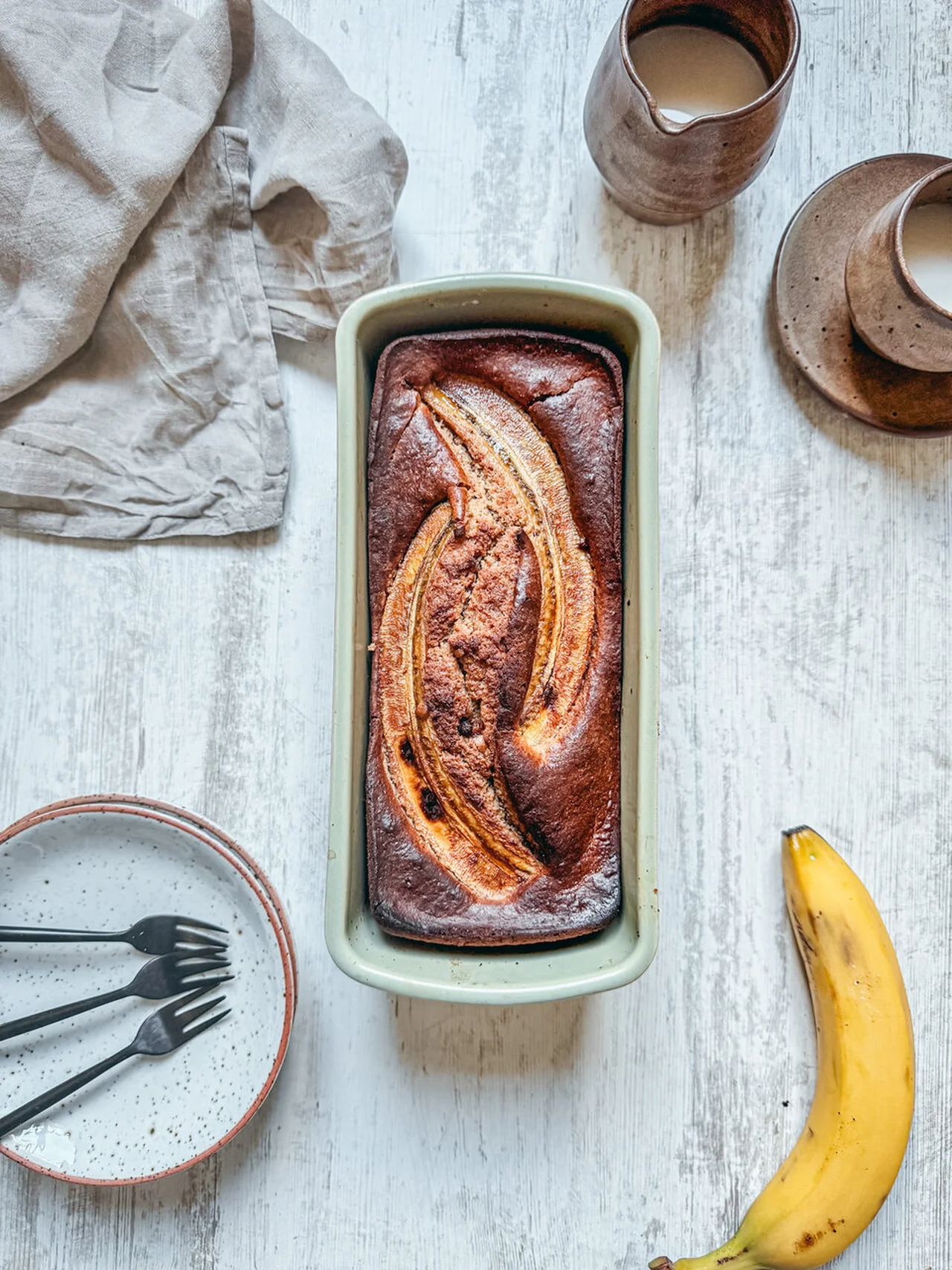 Banana bread sans gluten
