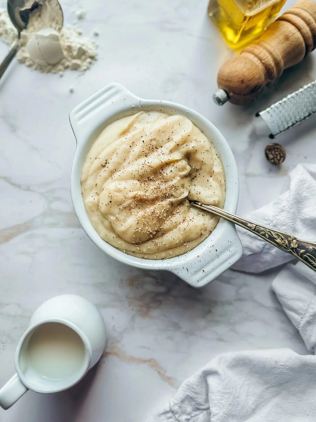 Béchamel sans gluten et sans lactose