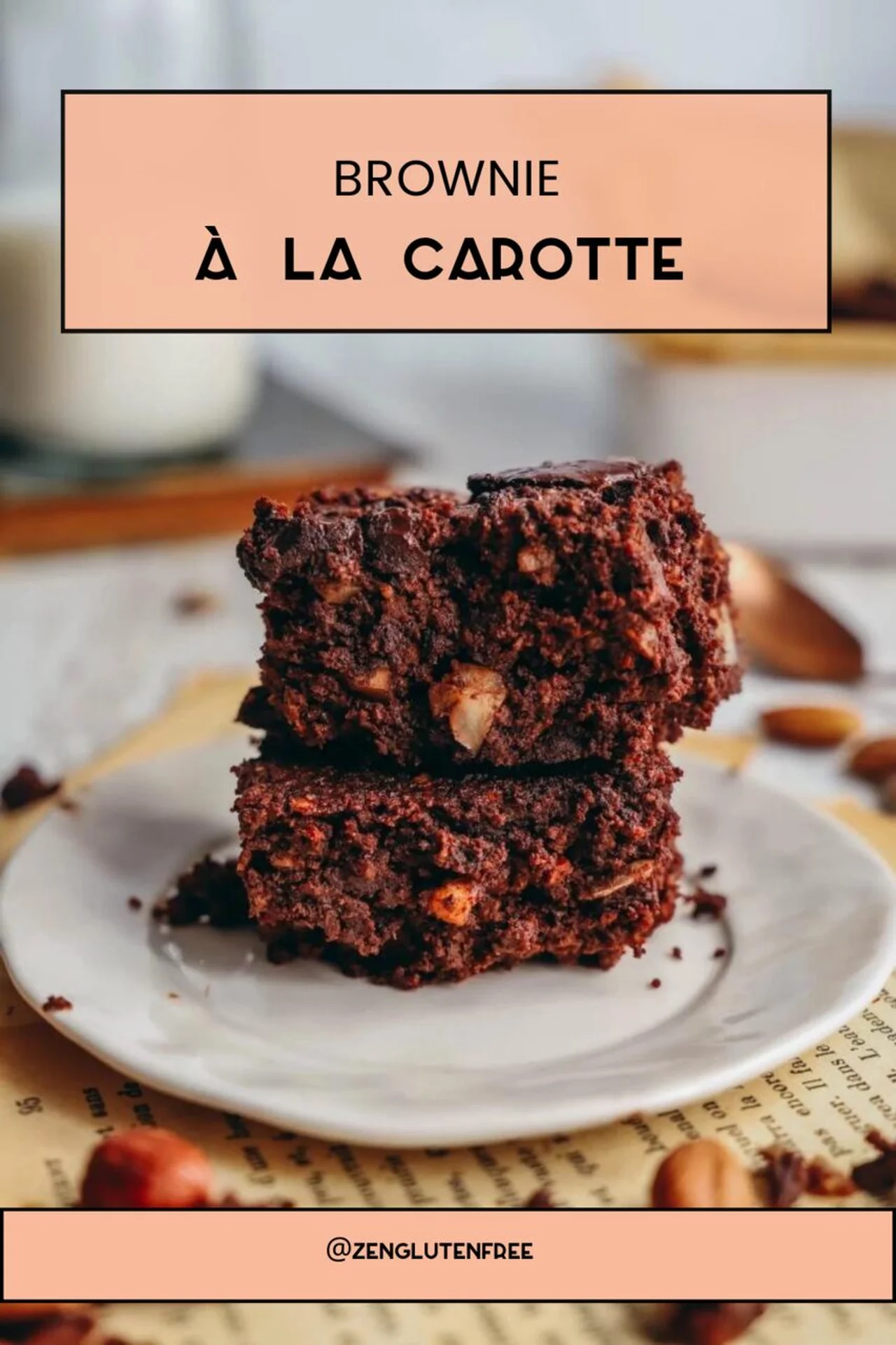 Brownie à la carotte