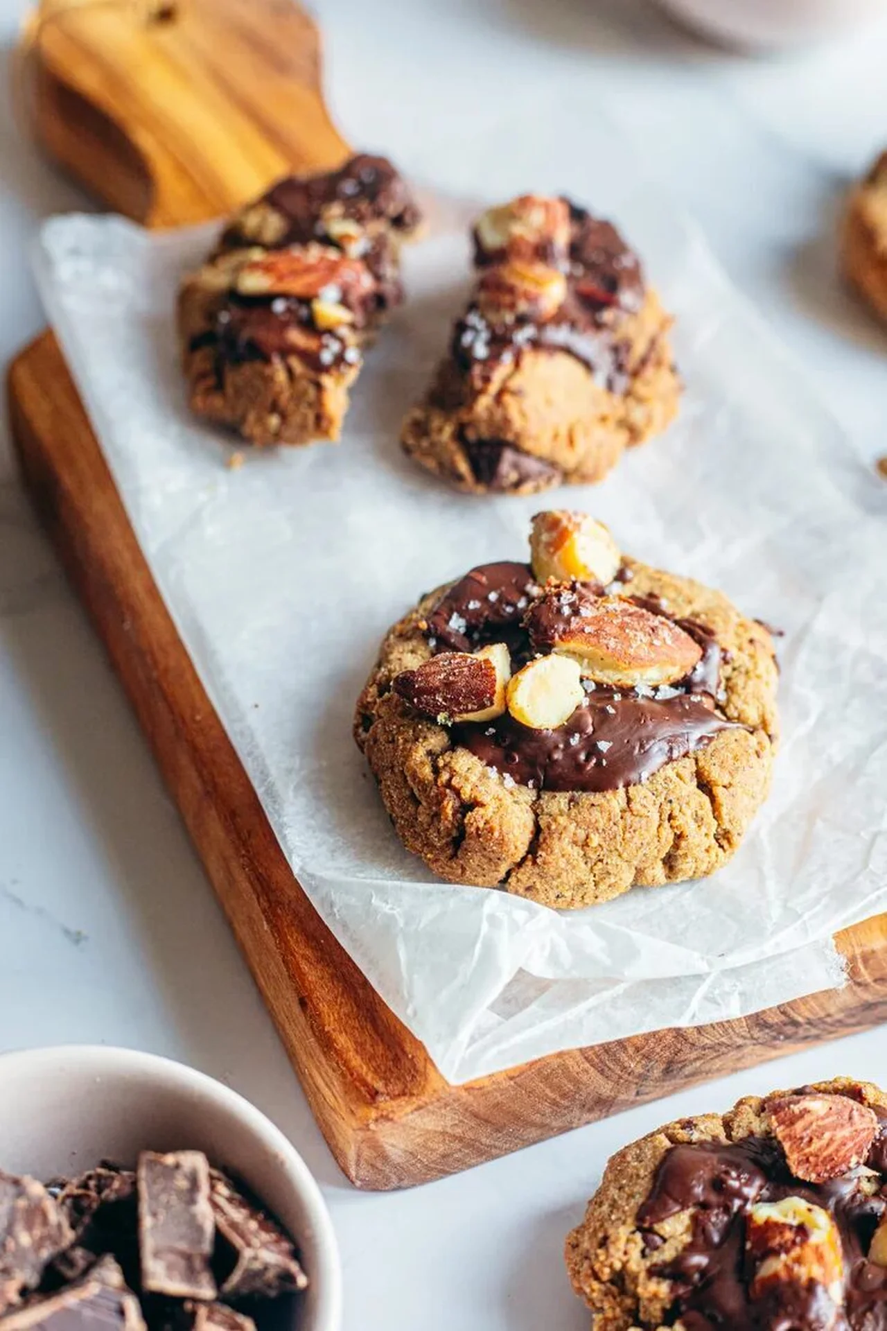 Cookies à la farine de châtaigne sans gluten