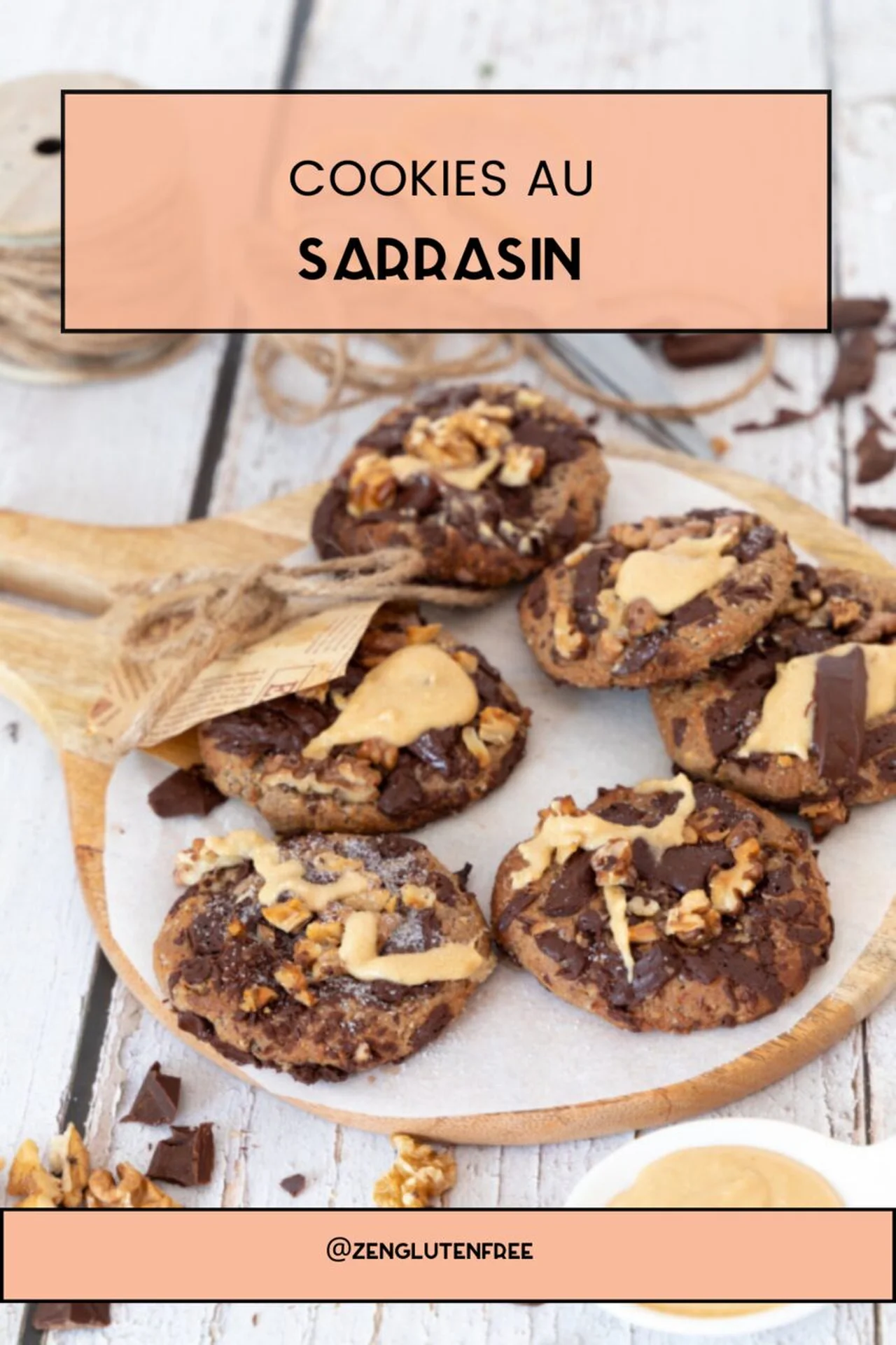 Cookies au sarrasin sans gluten