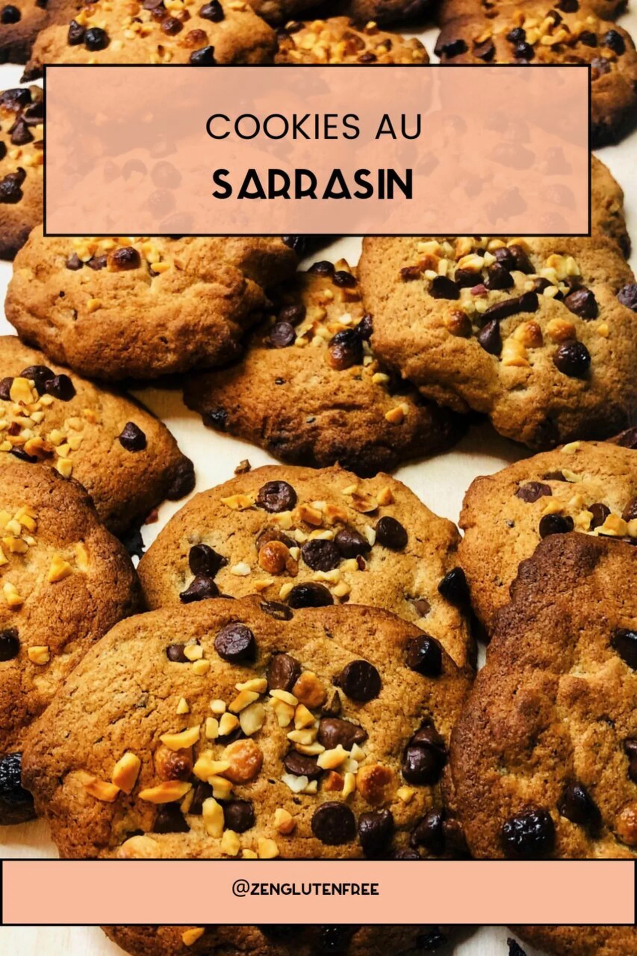 Cookies au sarrasin sans gluten