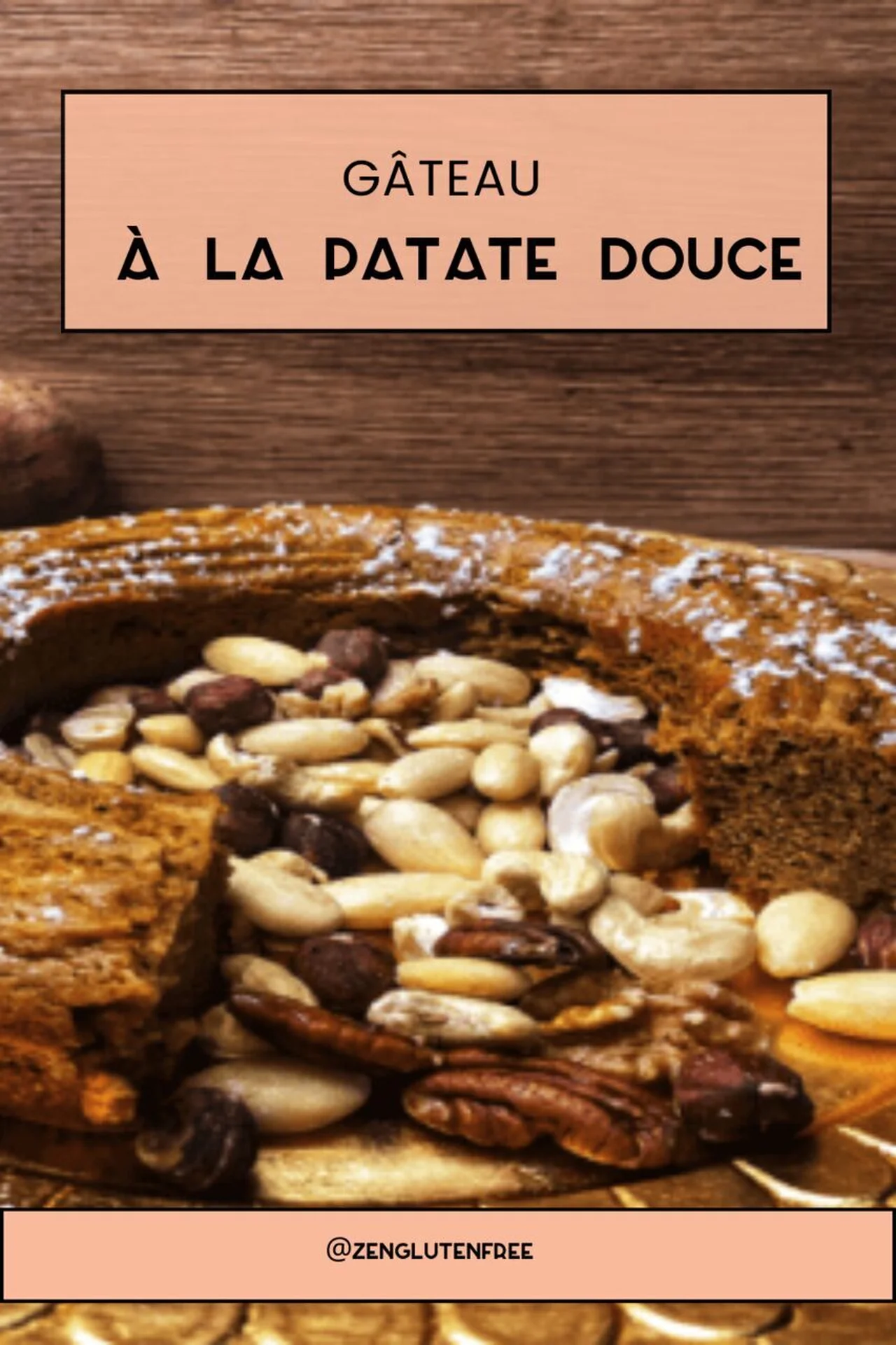 Gâteau à la patate douce sans gluten