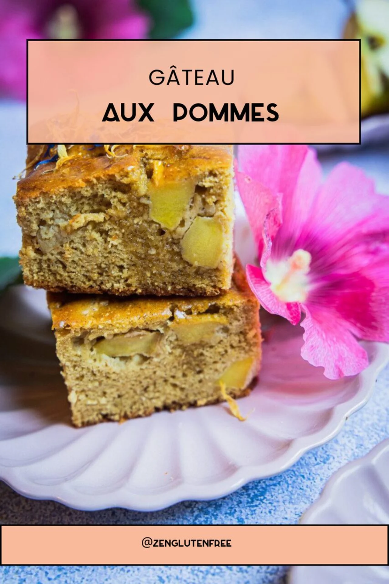 Gâteau aux pommes sans gluten