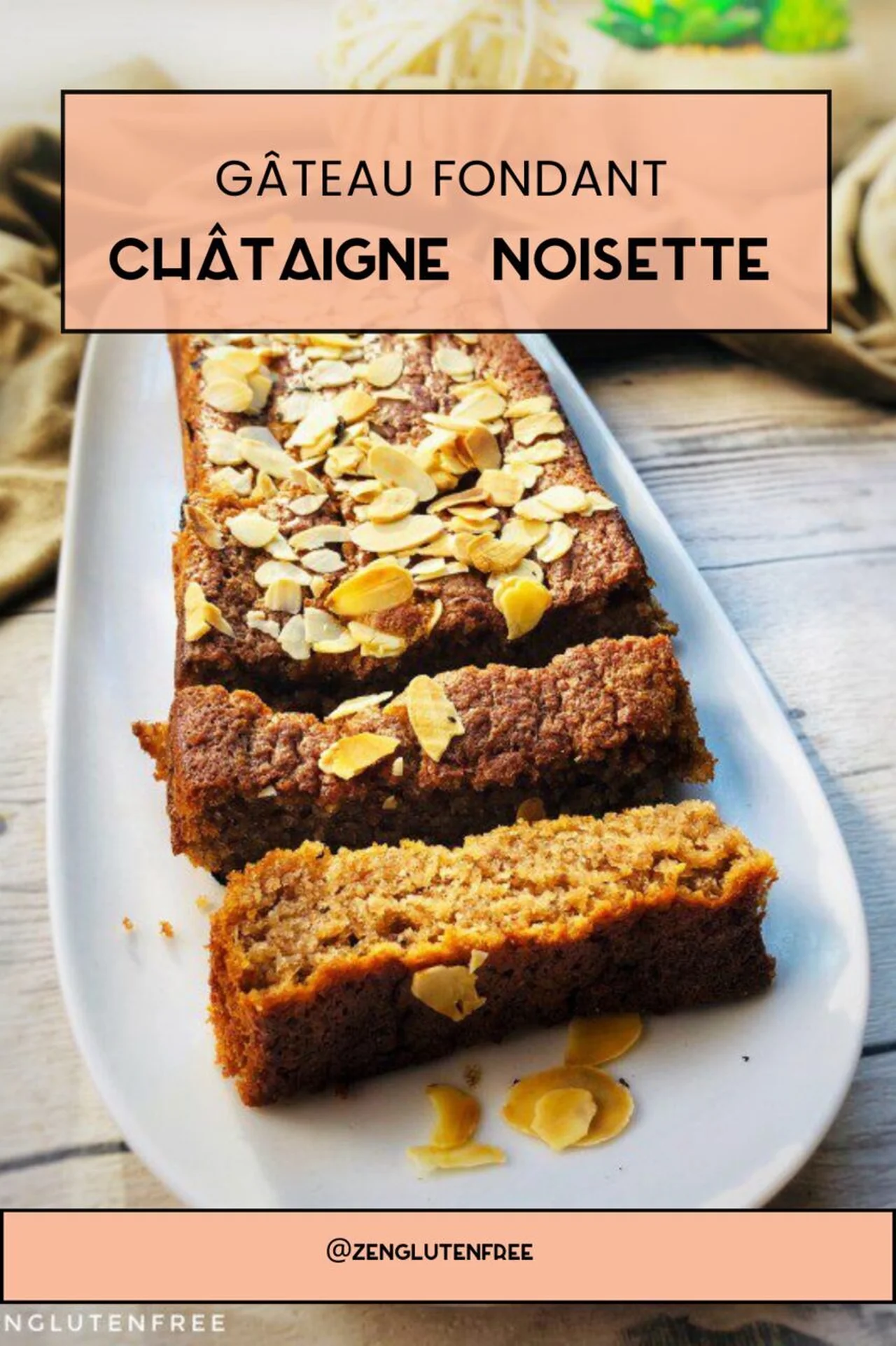 Fondant châtaigne noisette sans gluten