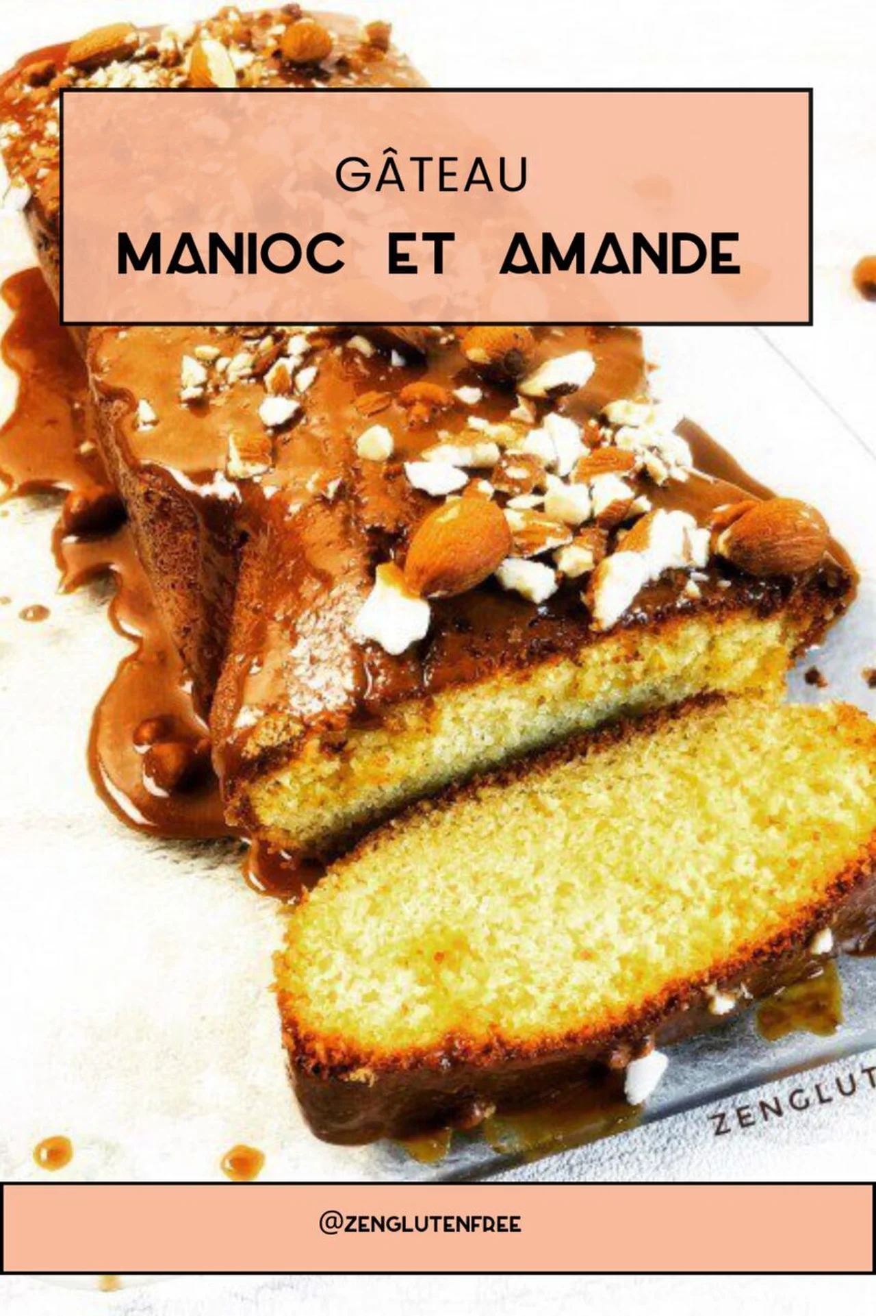 Gâteau manioc et amande sans gluten