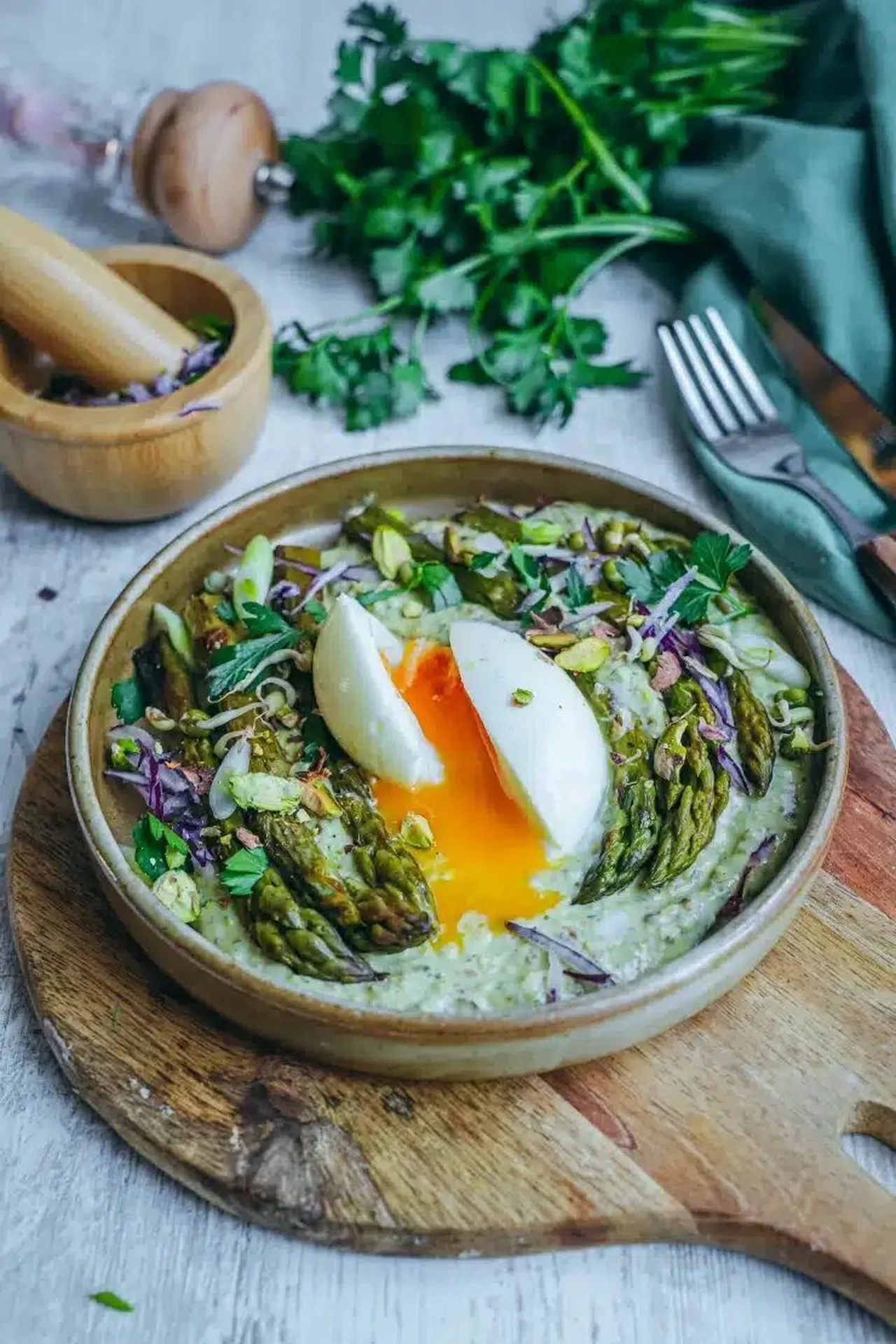 Houmous à la pistache