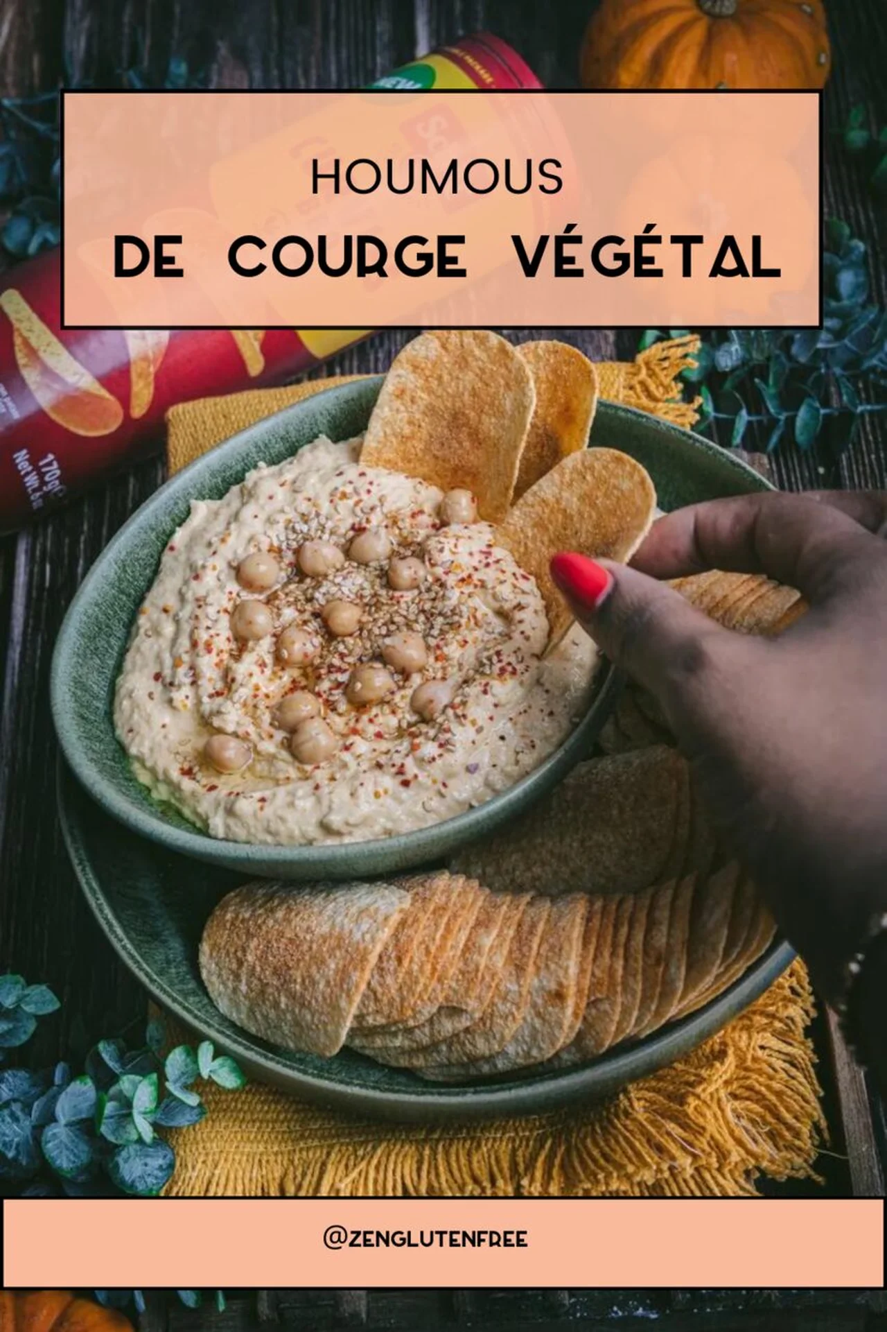 Houmous de courge végétal
