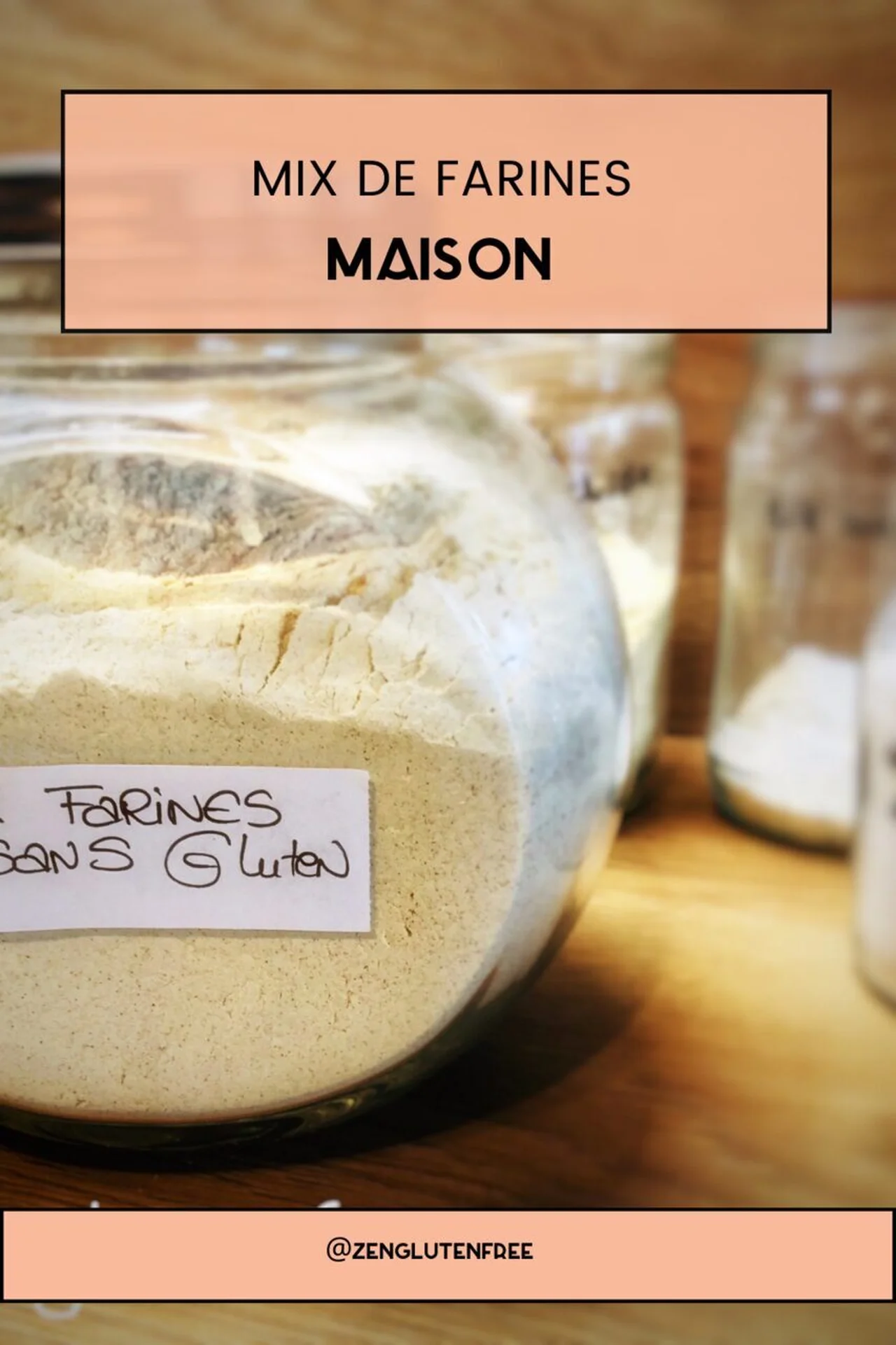 Mix de farines sans gluten maison