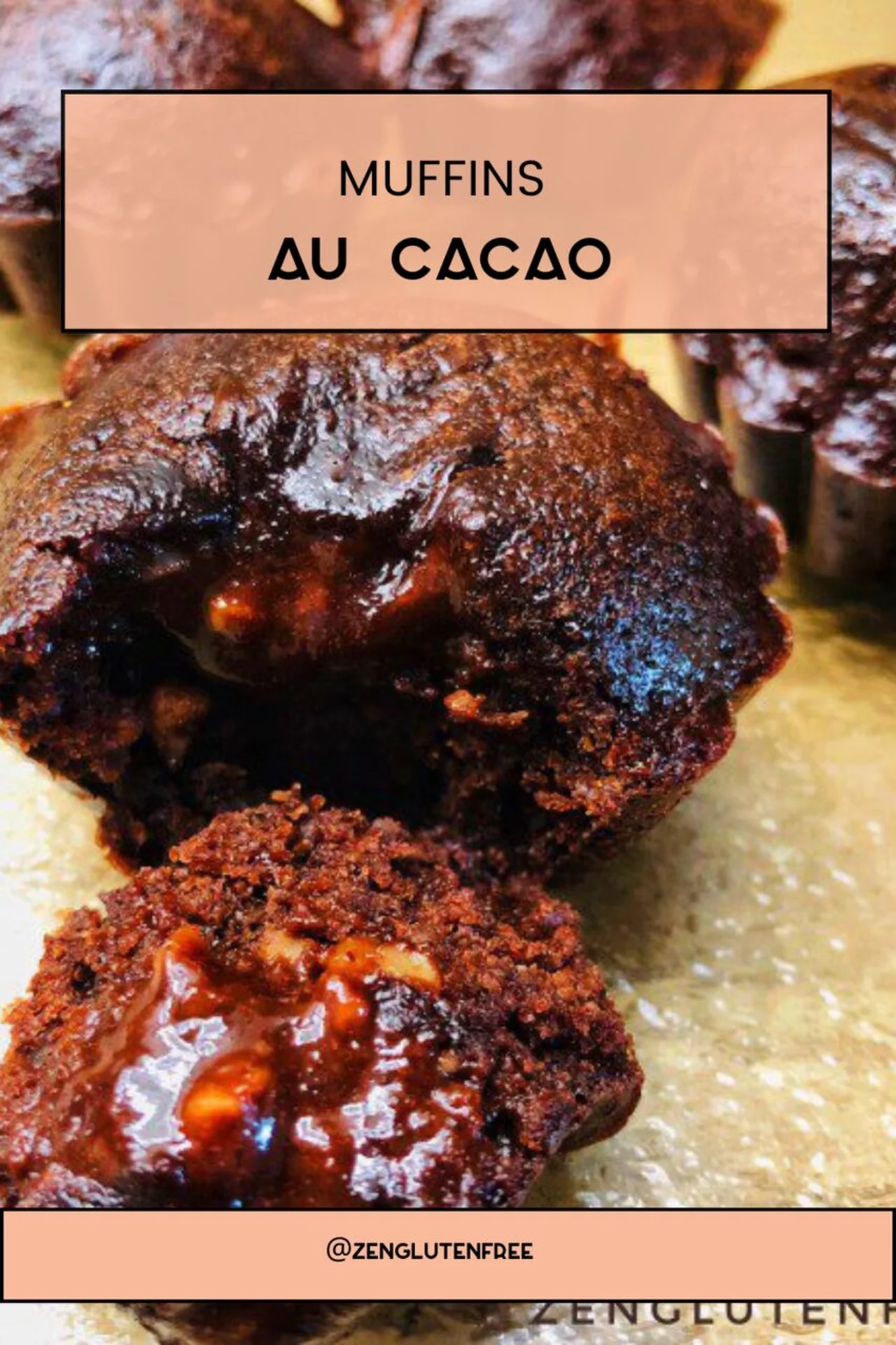 Muffins au cacao sans gluten