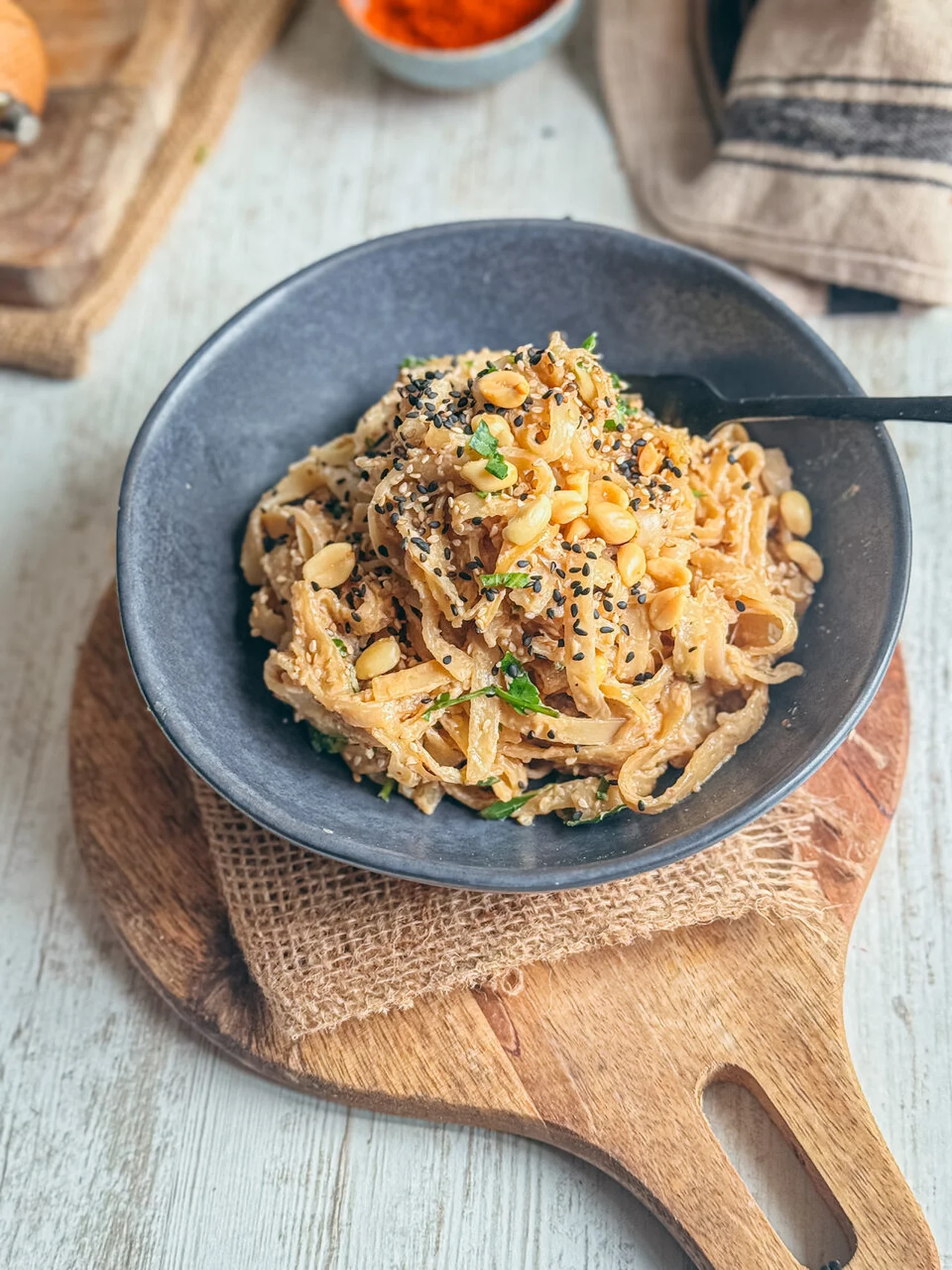 Pad thai express à la cacahuètes