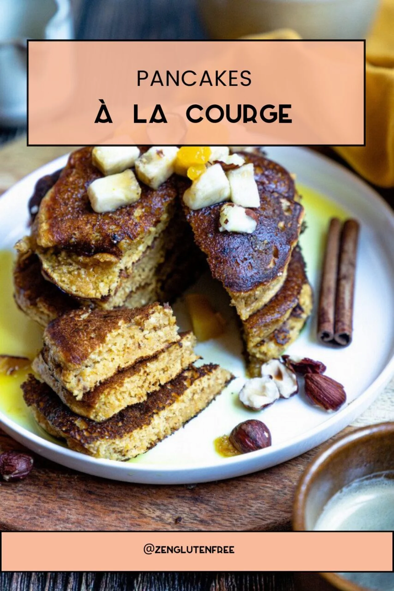 Pancakes à la courge sans gluten