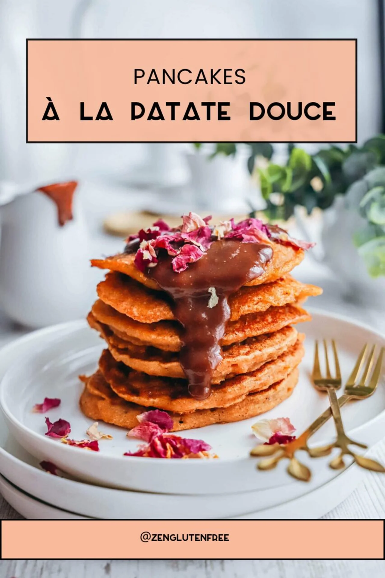 Pancakes à la patate douce sans gluten