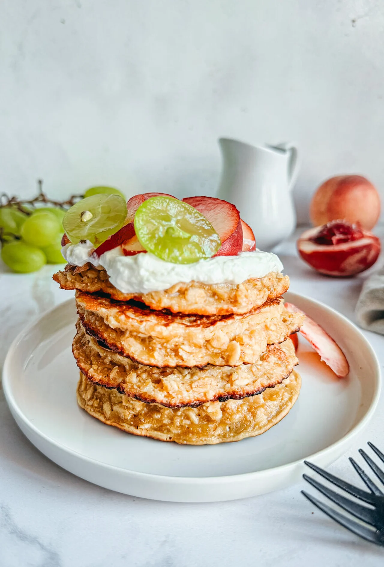 Pancakes aux flocons d'avoine sans gluten