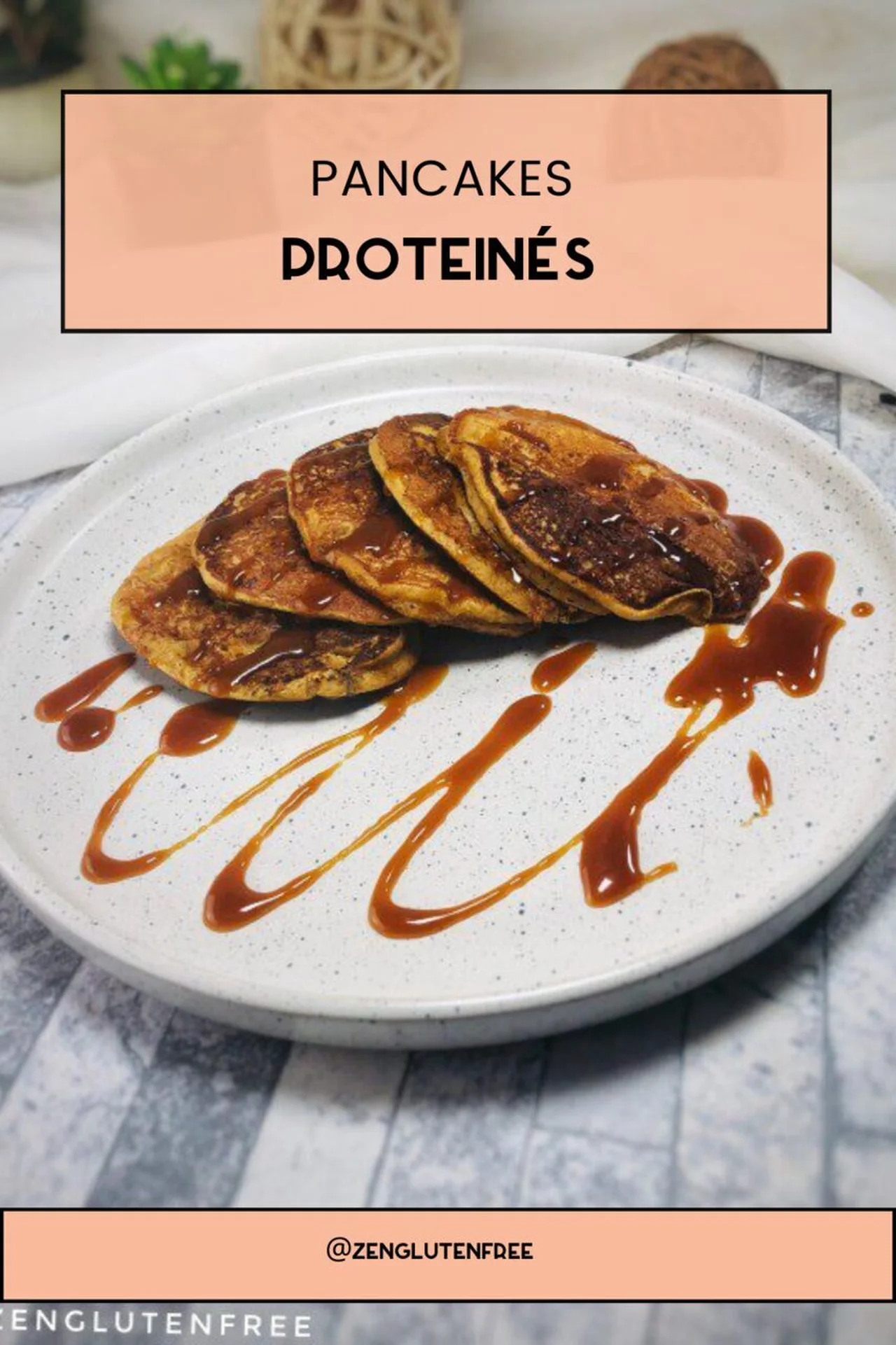 Pancakes protéinés sans gluten