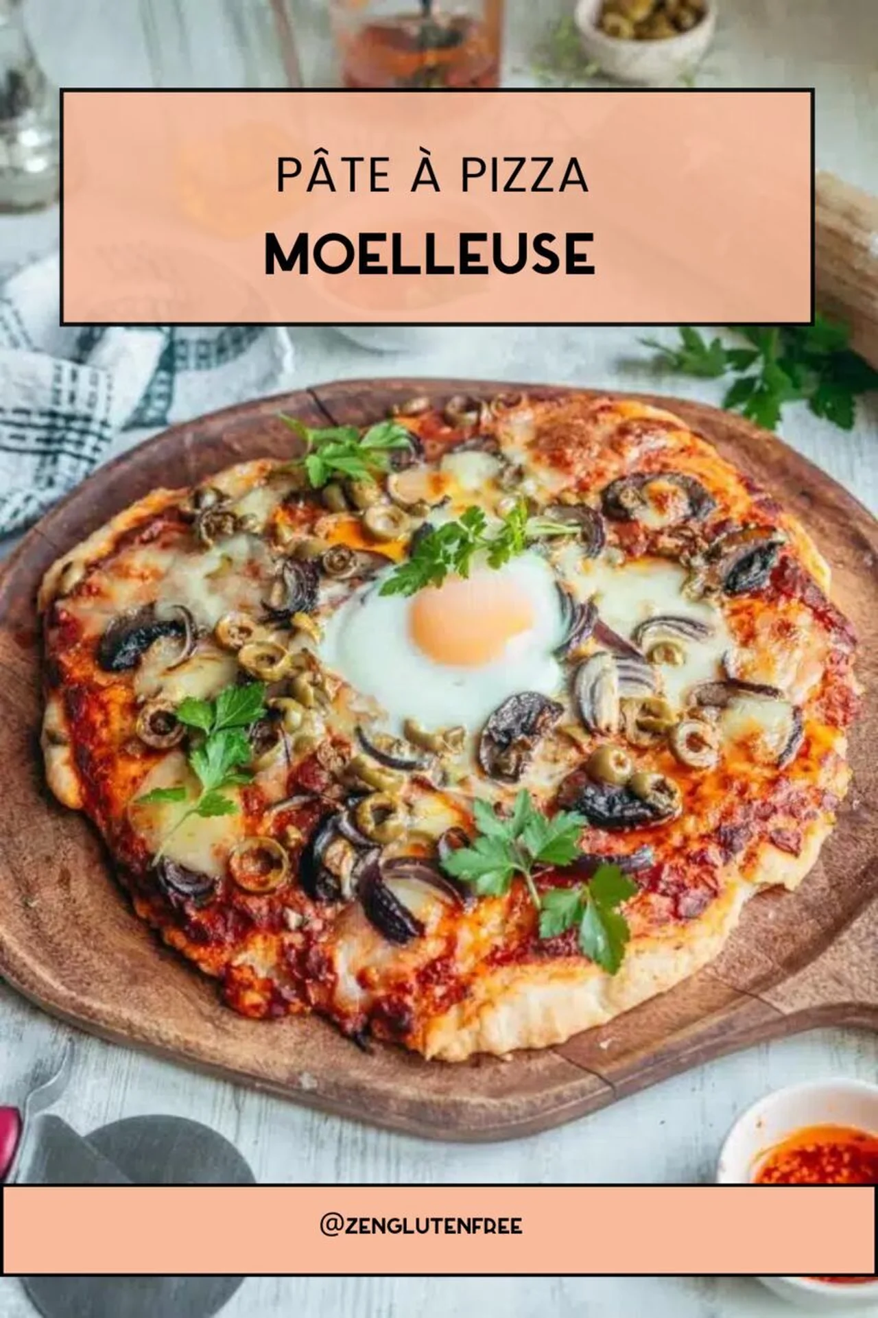 Pâte à pizza moelleuse sans gluten