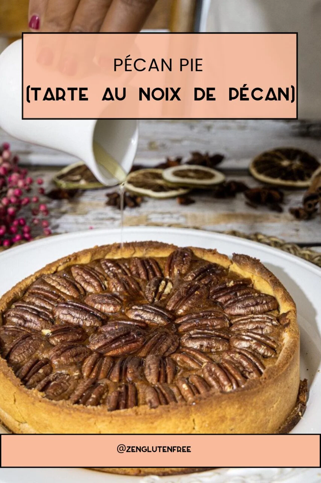 Pécan pie sans gluten