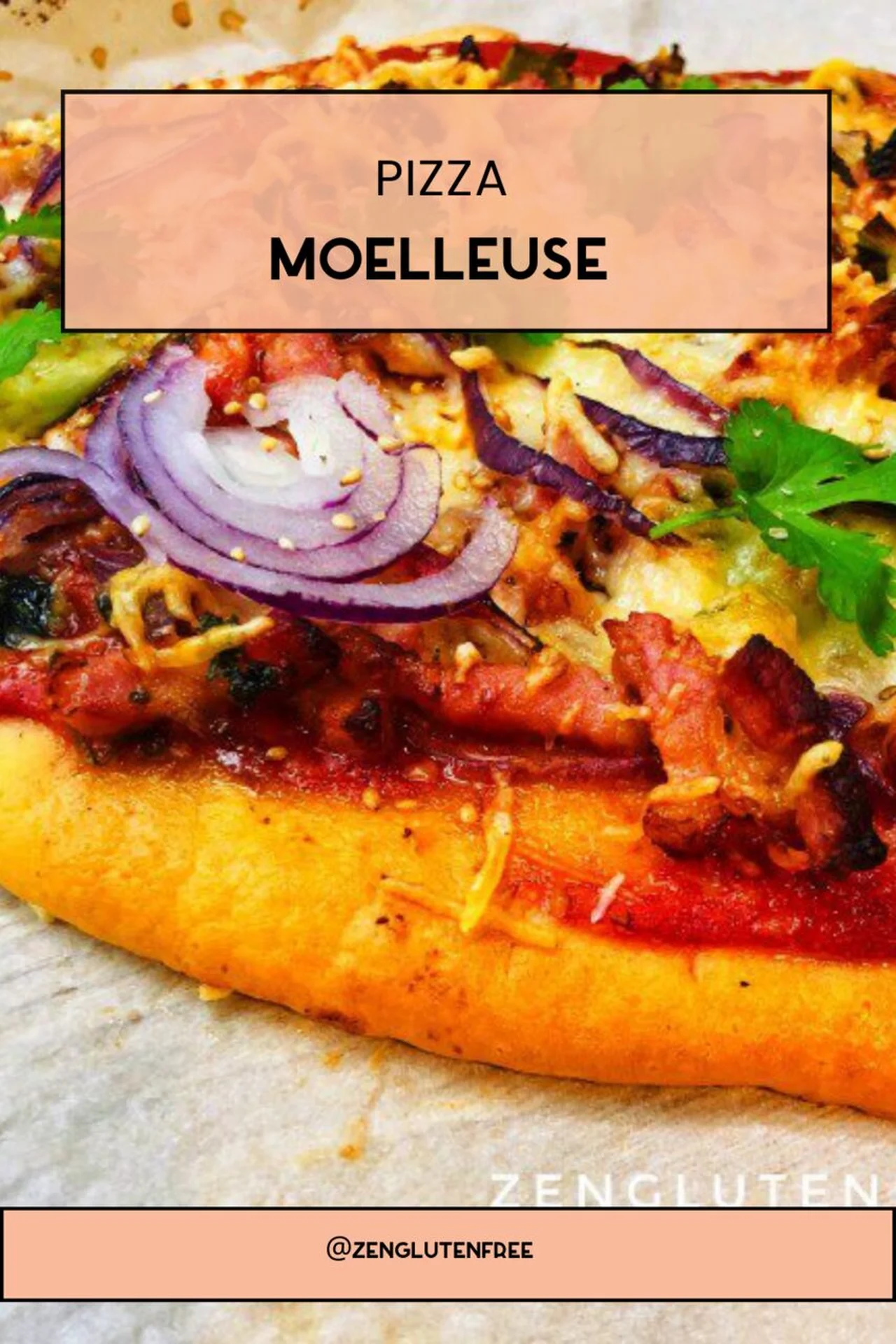 Pizza moelleuse sans gluten