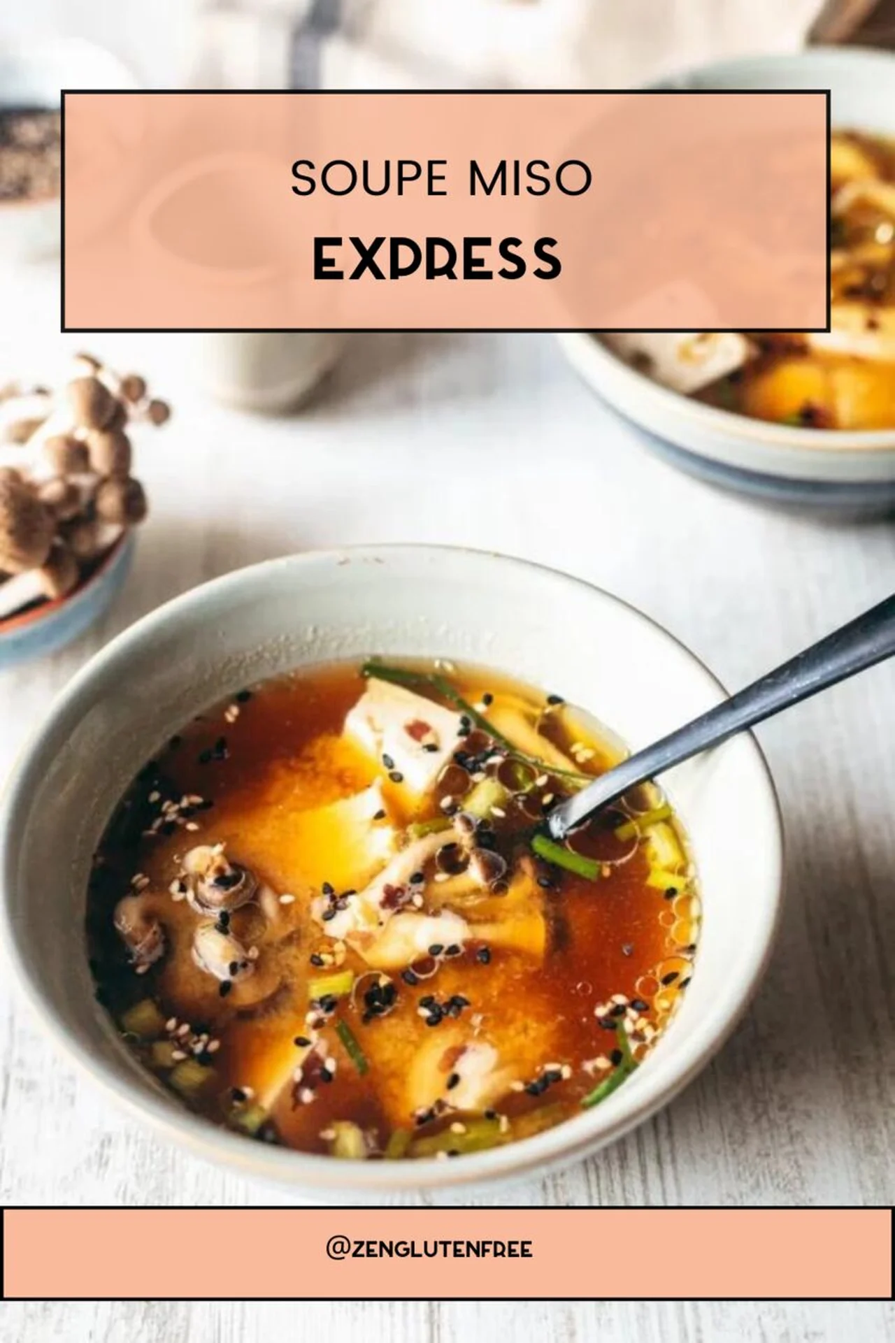Soupe miso express