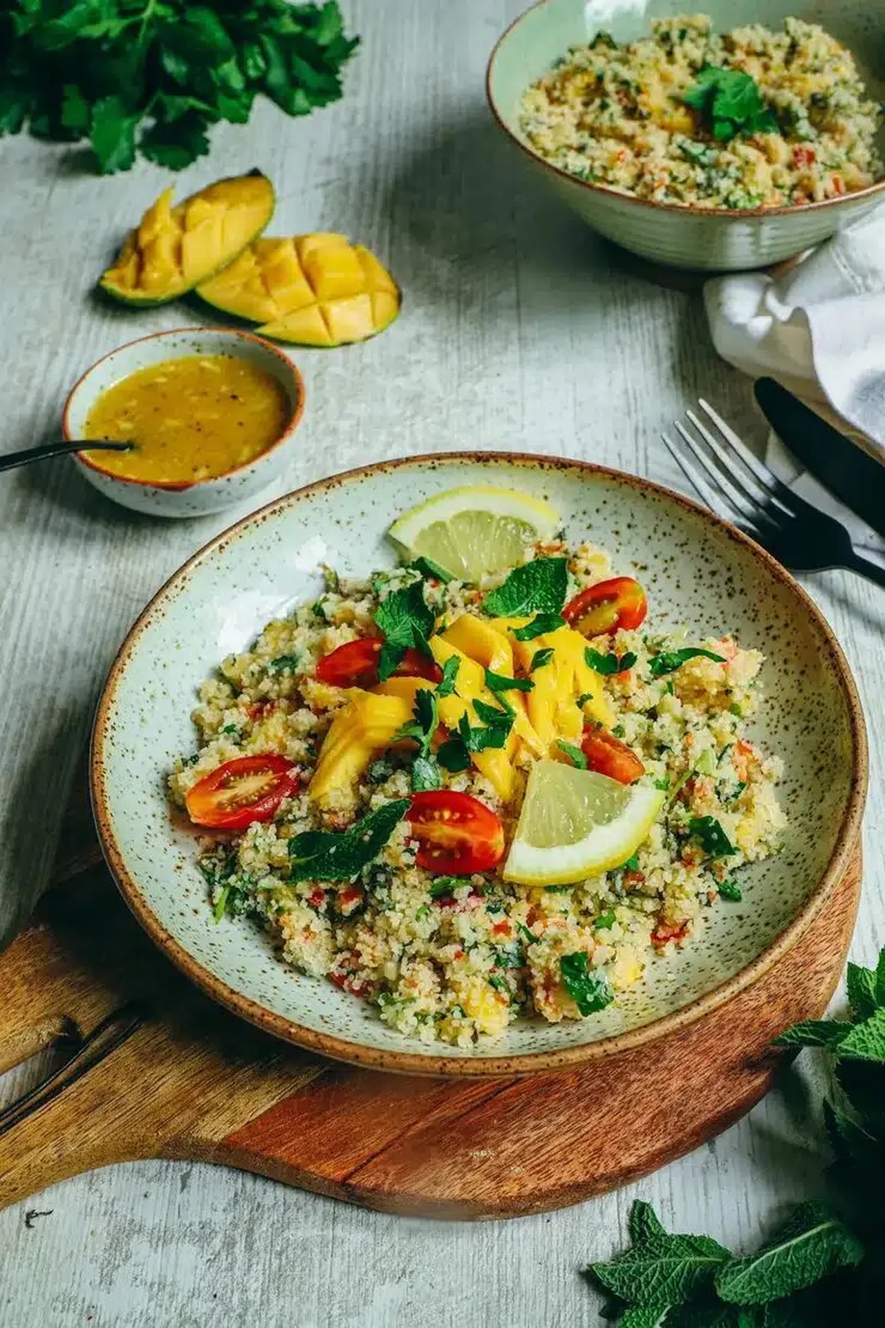 Taboulé de fonio sans gluten