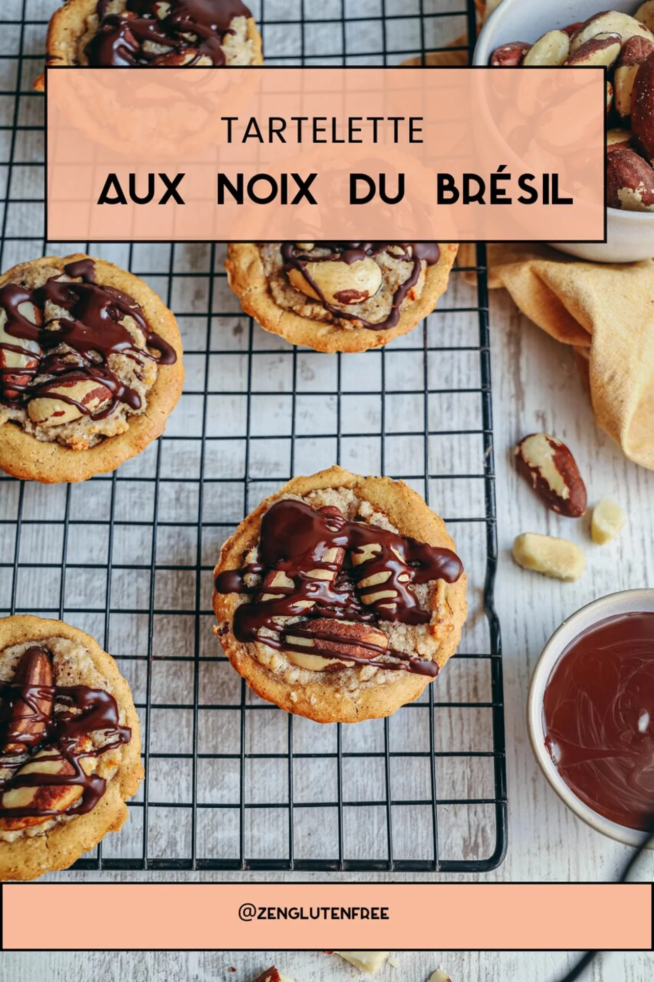 Tartelette aux noix du Brésil