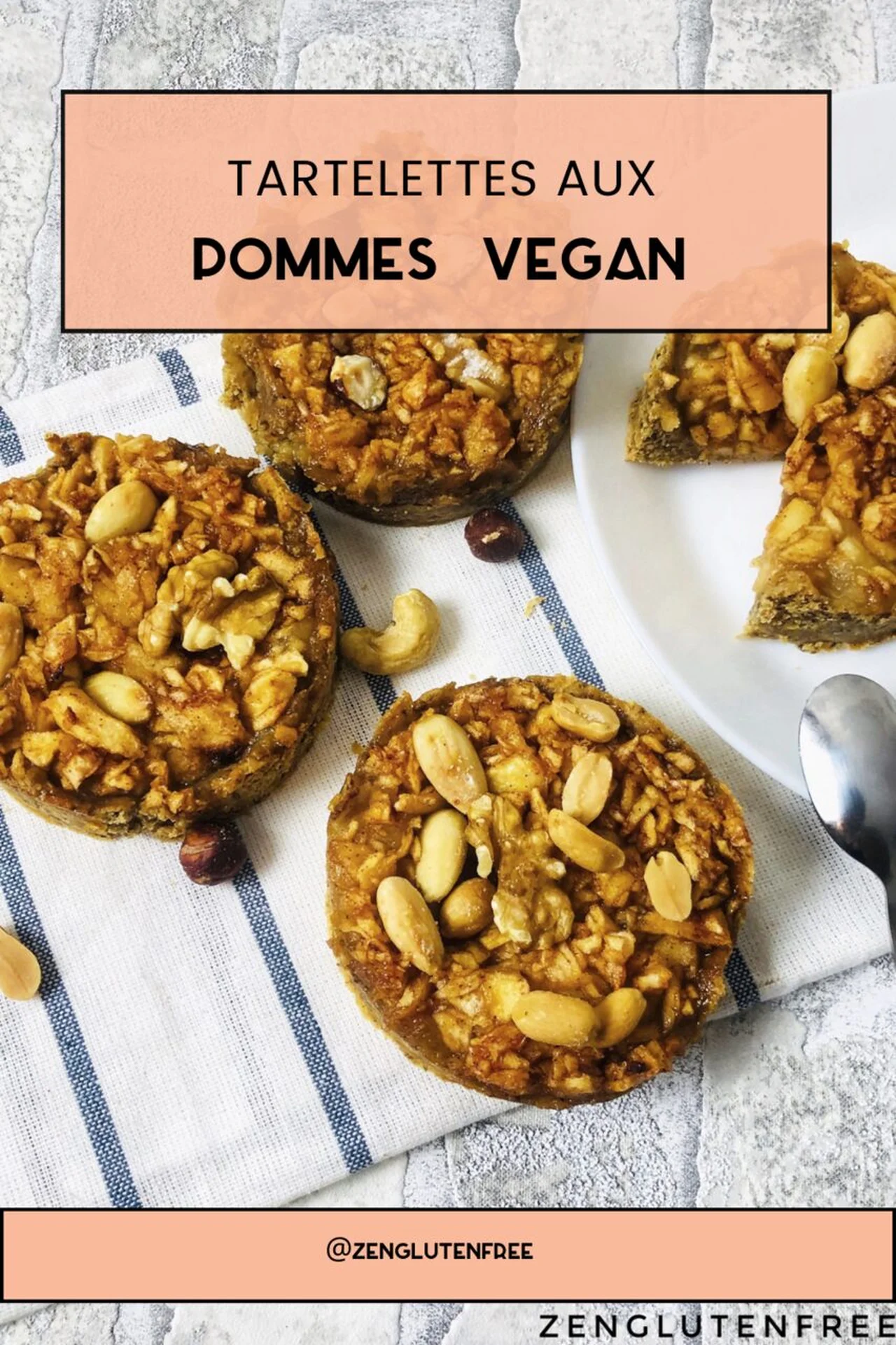 Tartelettes aux pommes vegan sans gluten