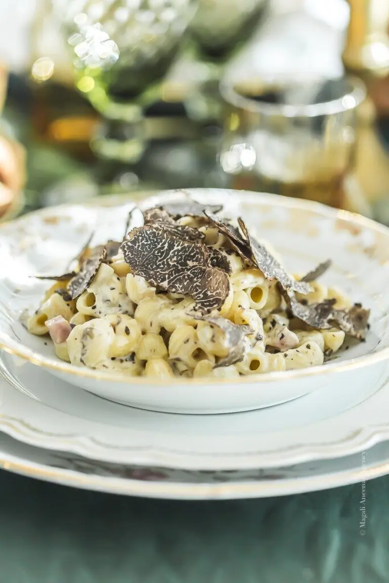Coquillettes à la truffe du Chef Eric Fréchon