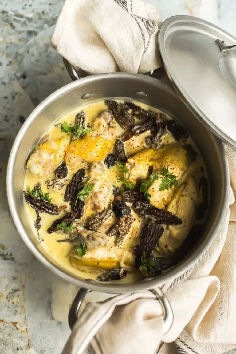 Poulet au vin jaune et morilles de Paul Bocuse