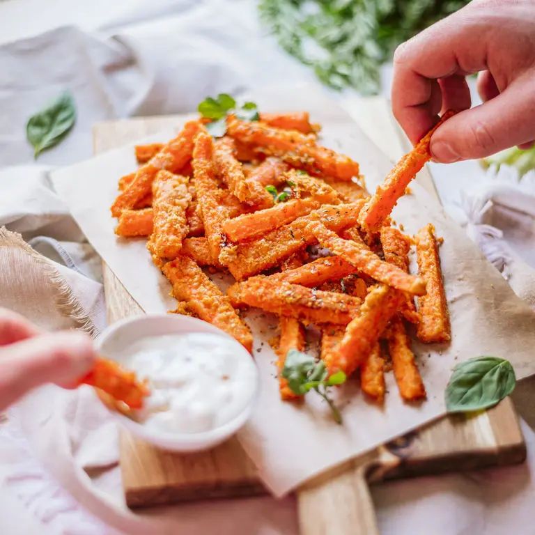 Carottes crispy
