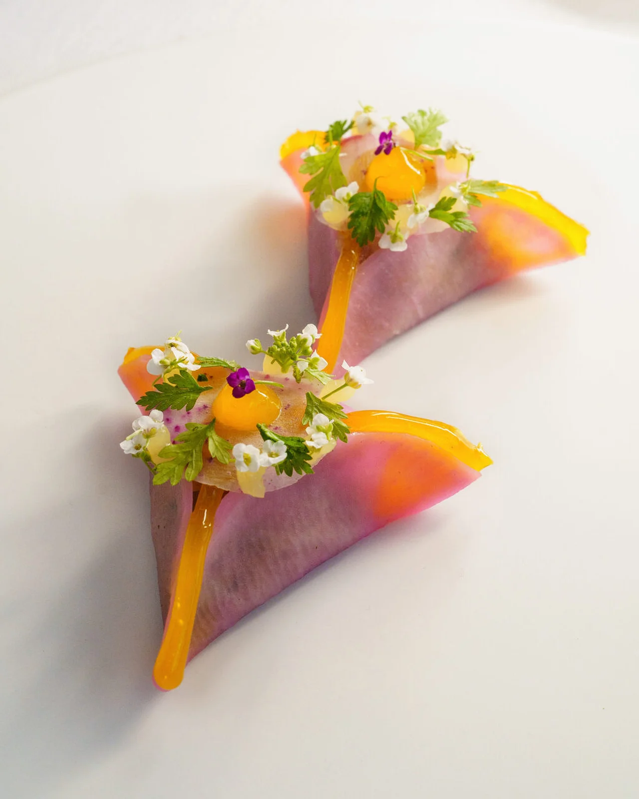 Berlingot de tartare de veau