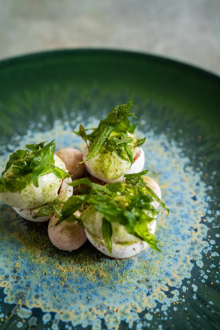 Verveine, fraise et amaretto