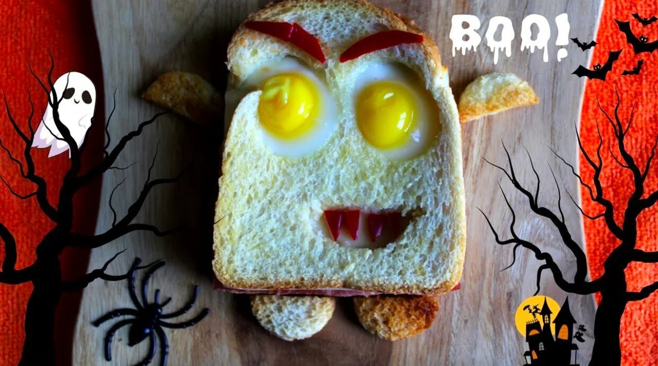 Croque-Monsieur d'Halloween