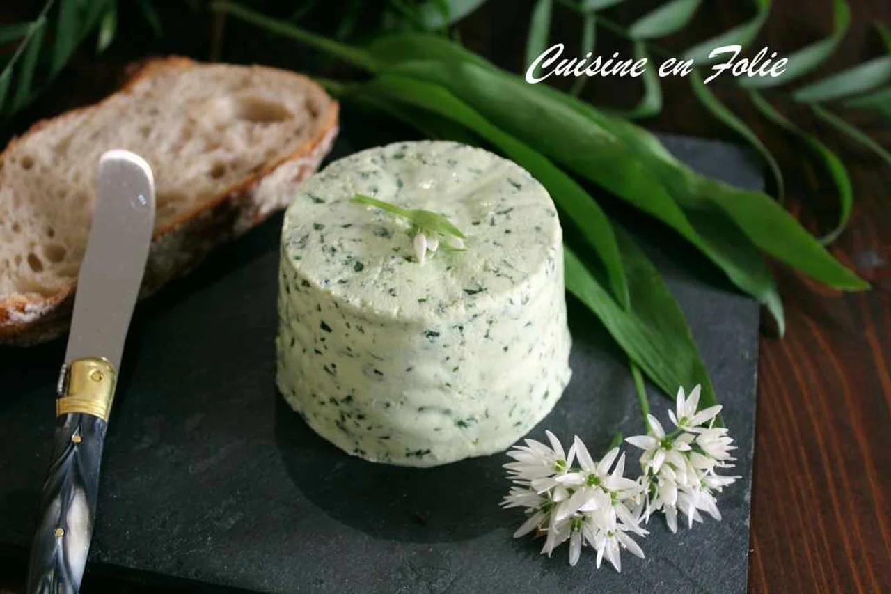 Fromage frais à l'ail des ours