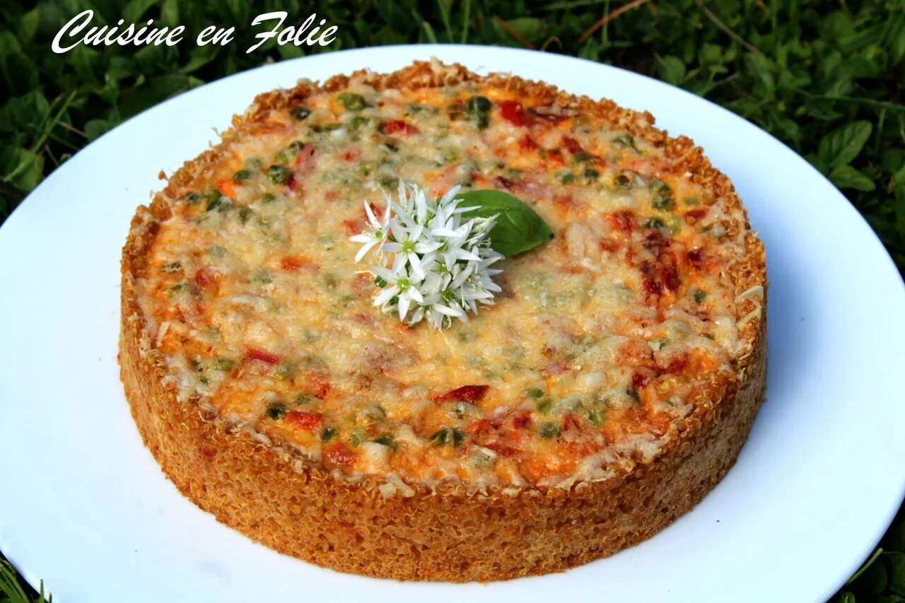 Quiche au quinoa
