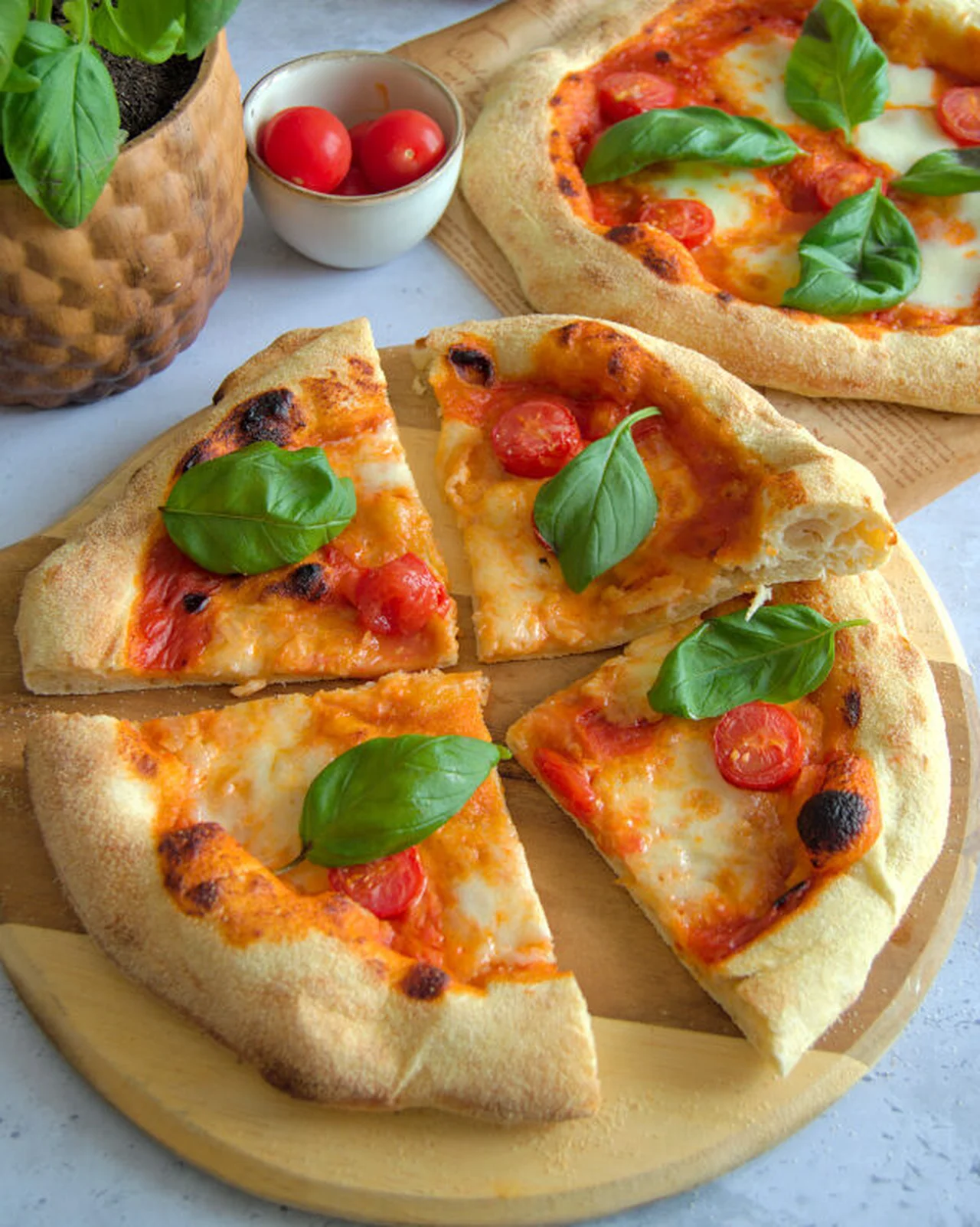 La pizza au levain