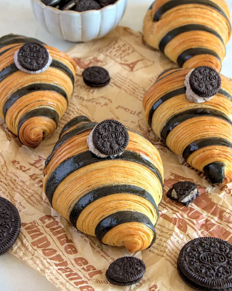 Le croissant aux Oreo