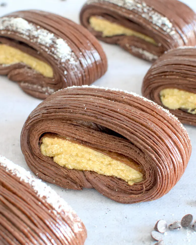 Le pain suisse strié coco choco