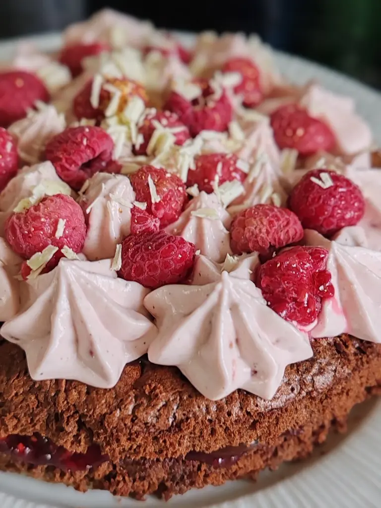 Black Raspberry Dream, Forêt Noire à la framboise