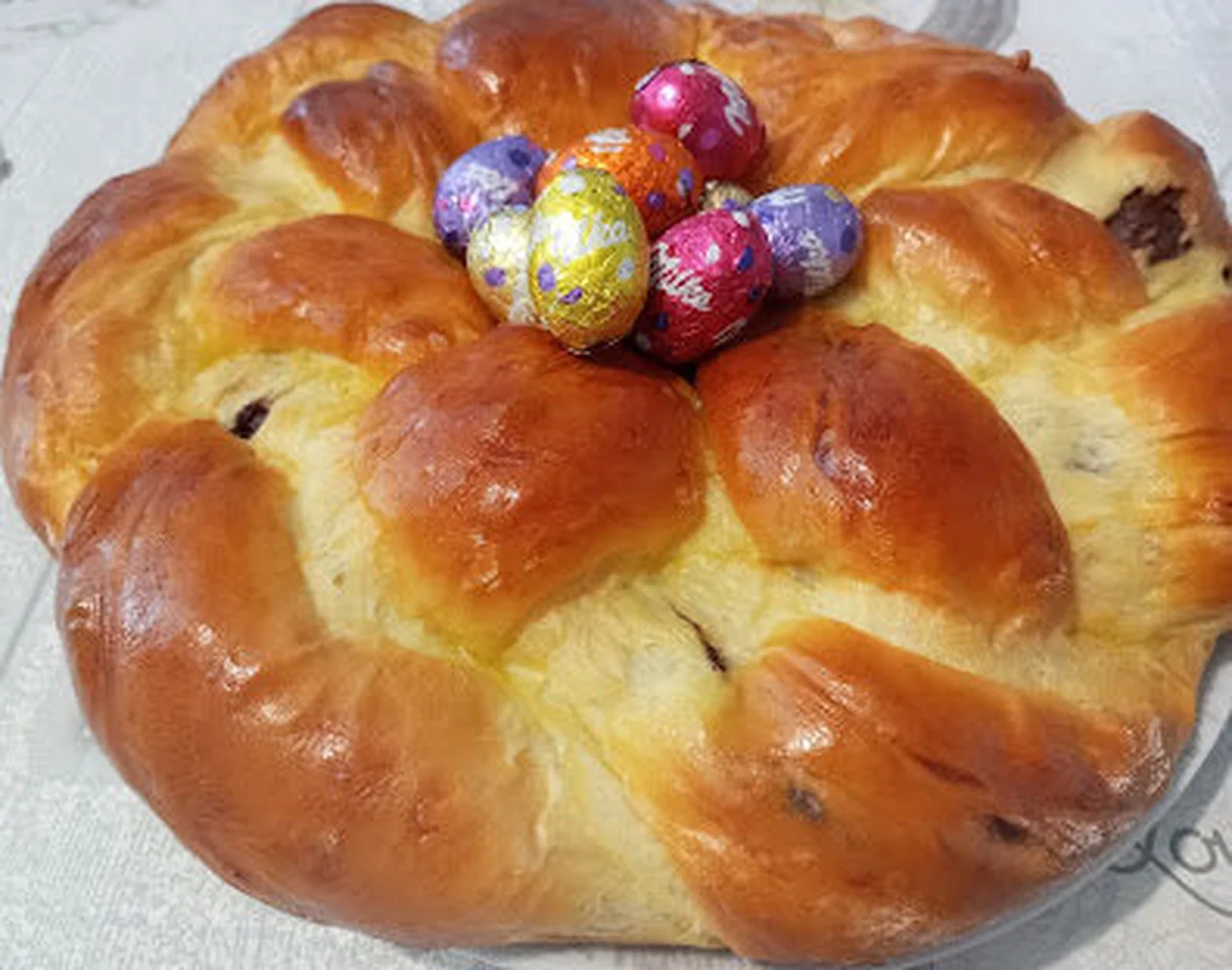 La brioche tressée au Nutella