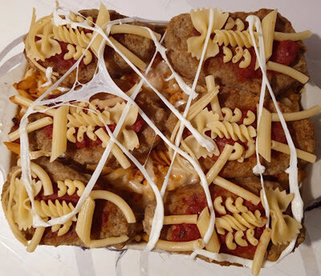 Le gratin de pâtes d'Halloween
