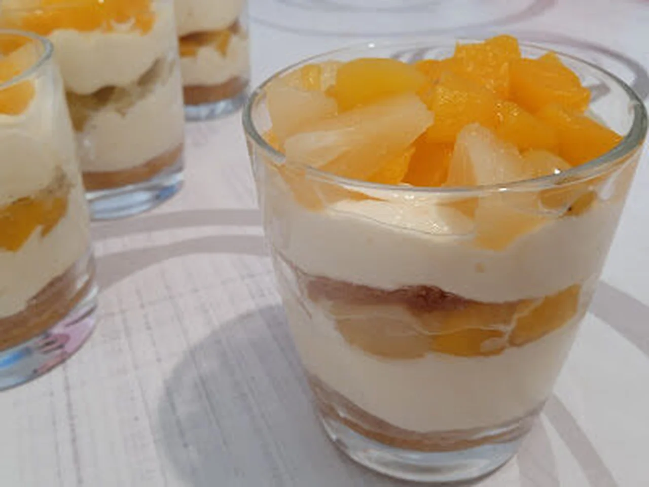 Le tiramisu à la salade de fruits