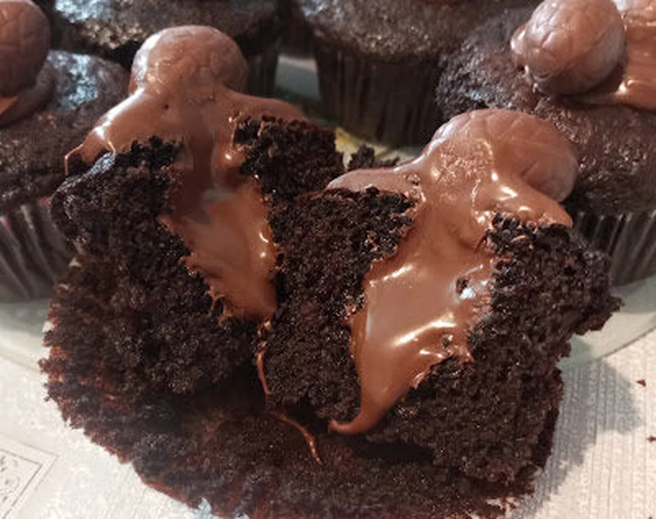 Muffins moelleux cœur coulant Nutella