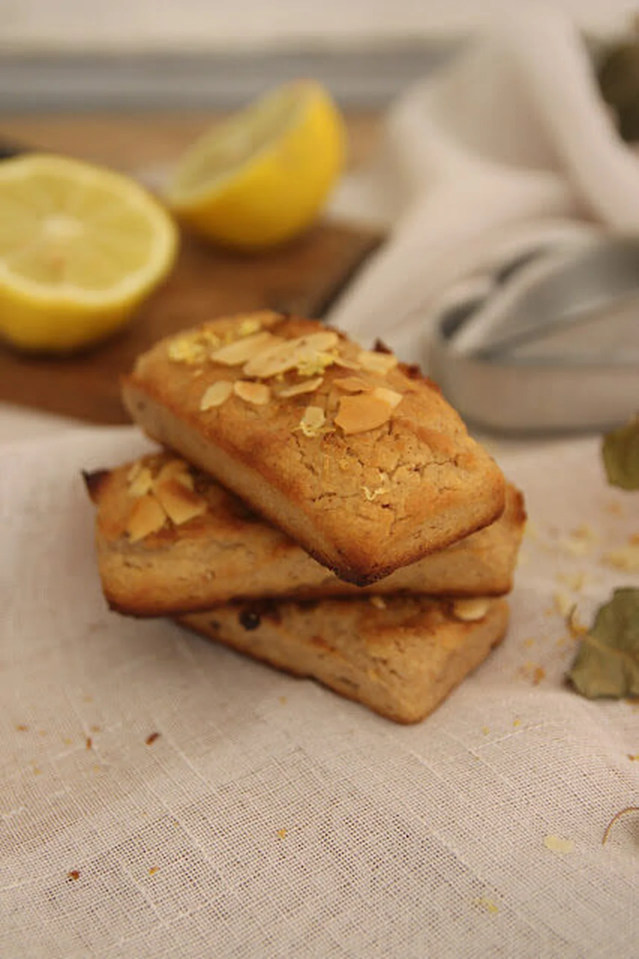 Biscuits moelleux citron amande