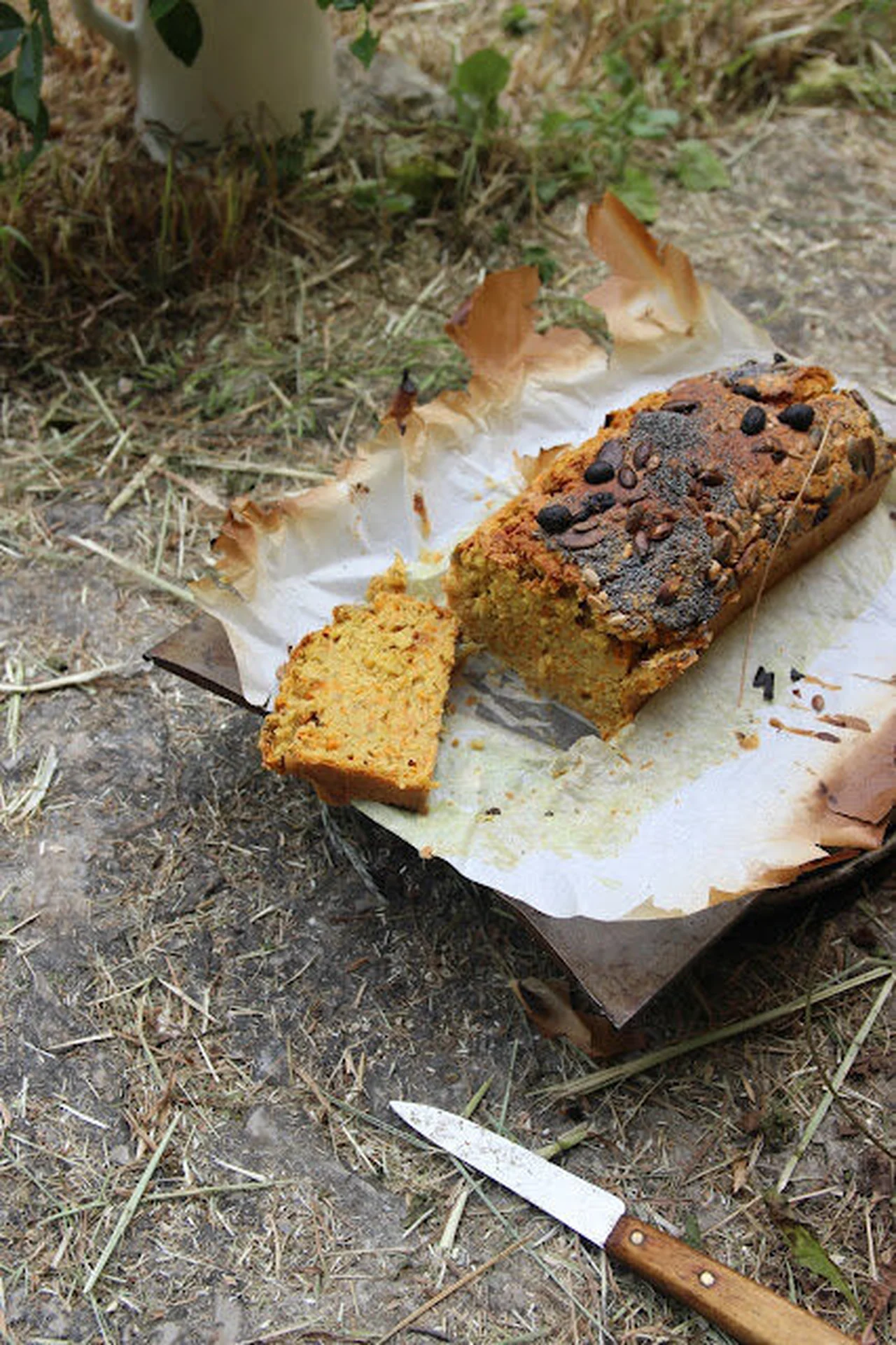 Cake carotte, coco, curry