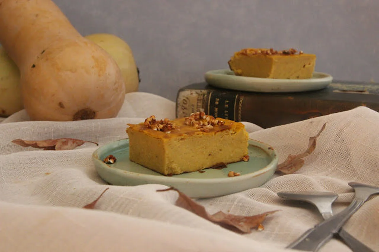 Flan sucré de courge