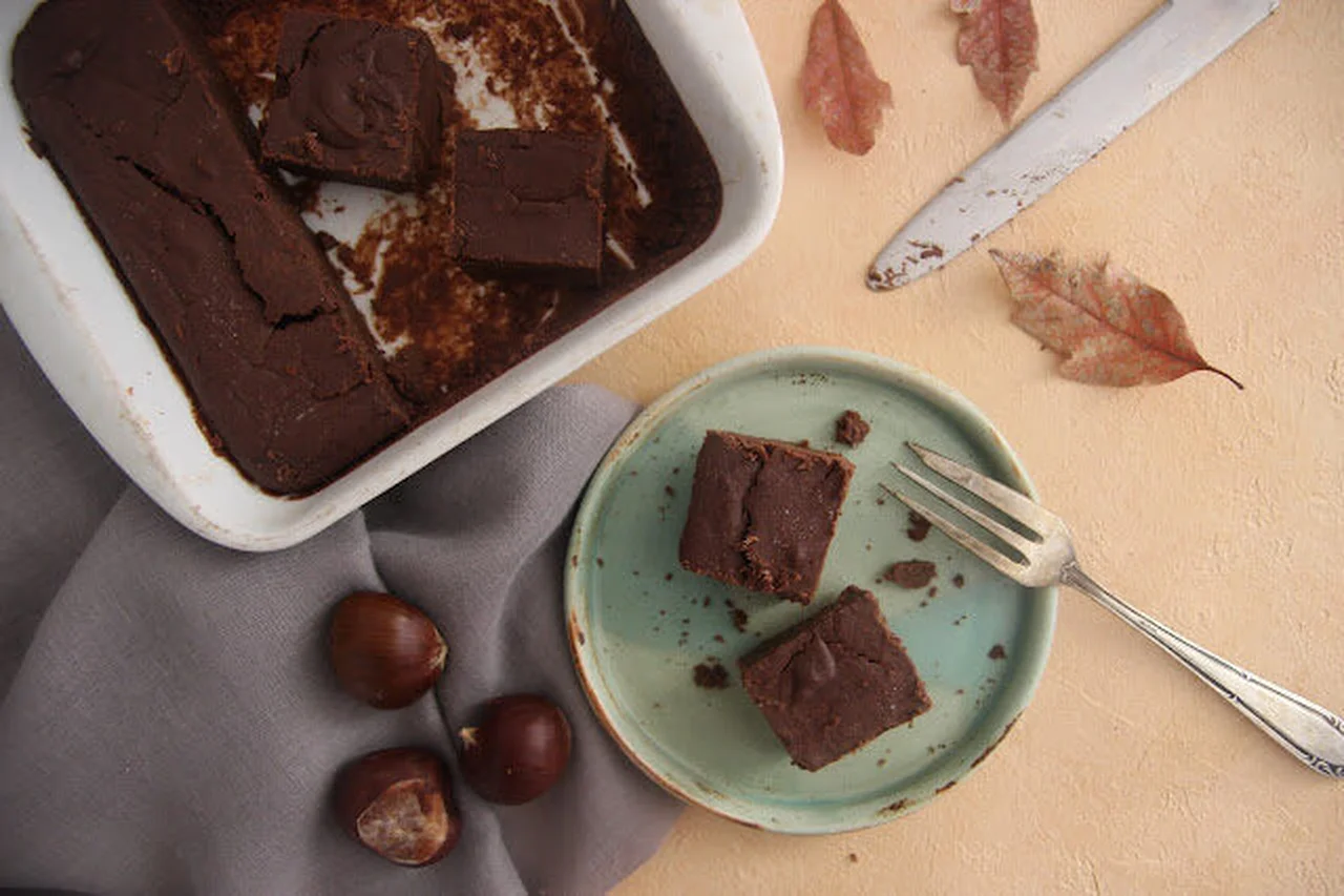 Fondant chocolat à la farine de châtaigne